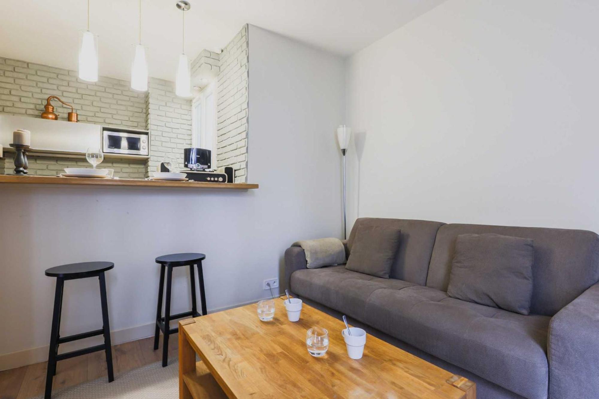 Modern Flat - 1bd-4p - Parc Monceau