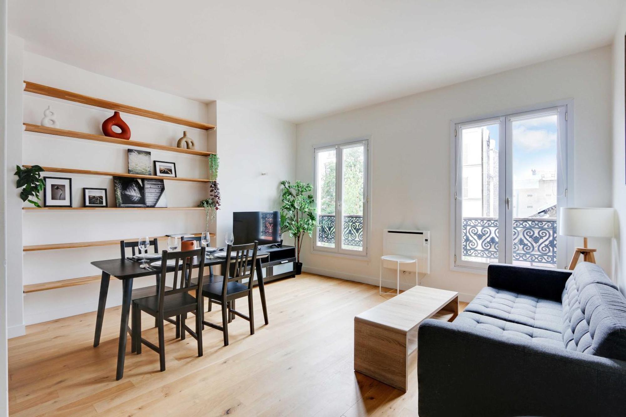 Charming Appt - 1bd-2p - Near Canal Saint Martin Apartment Paris