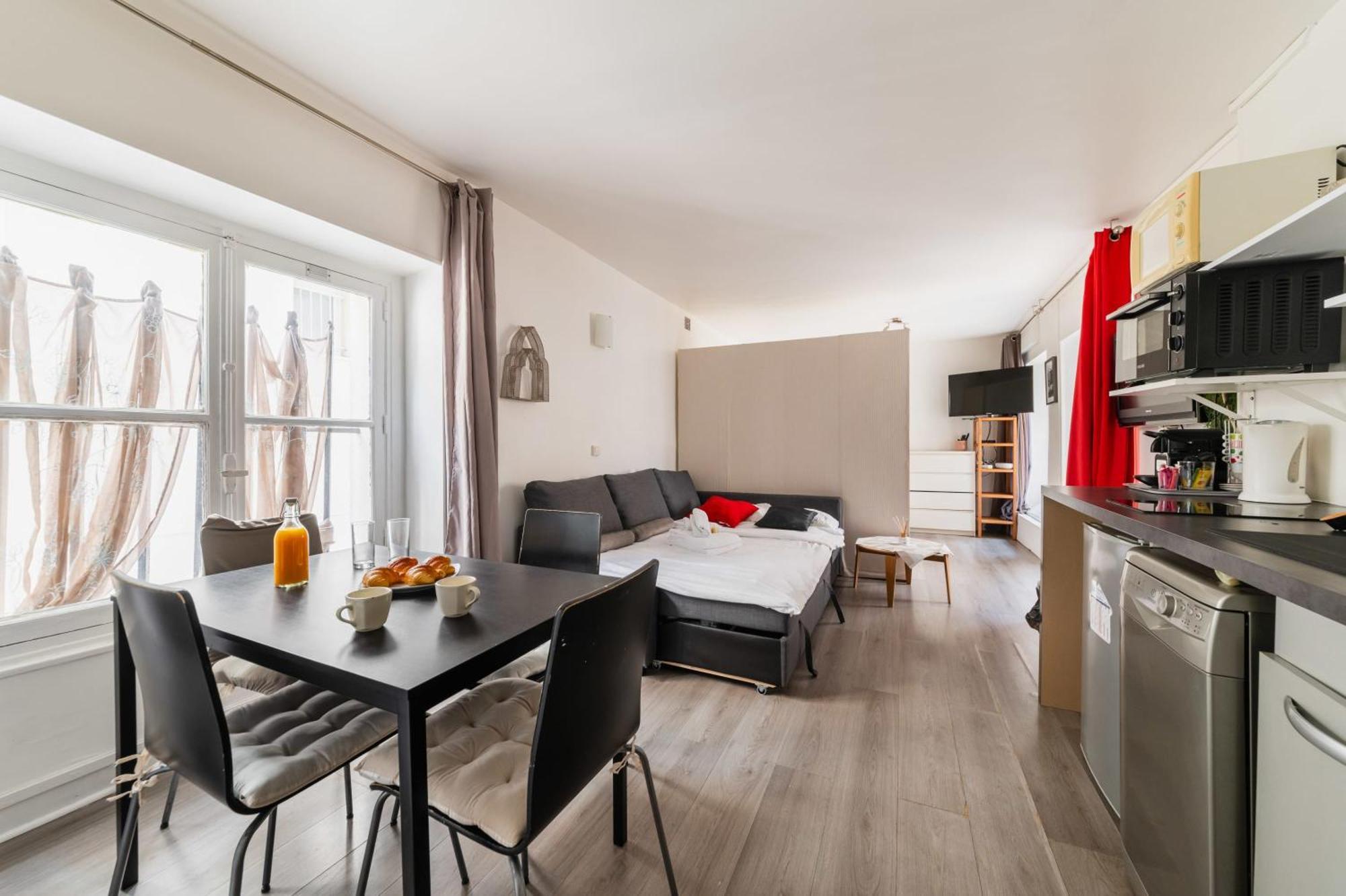 Apartment Grand Studio Fonctionnel Republique - 10 Paris