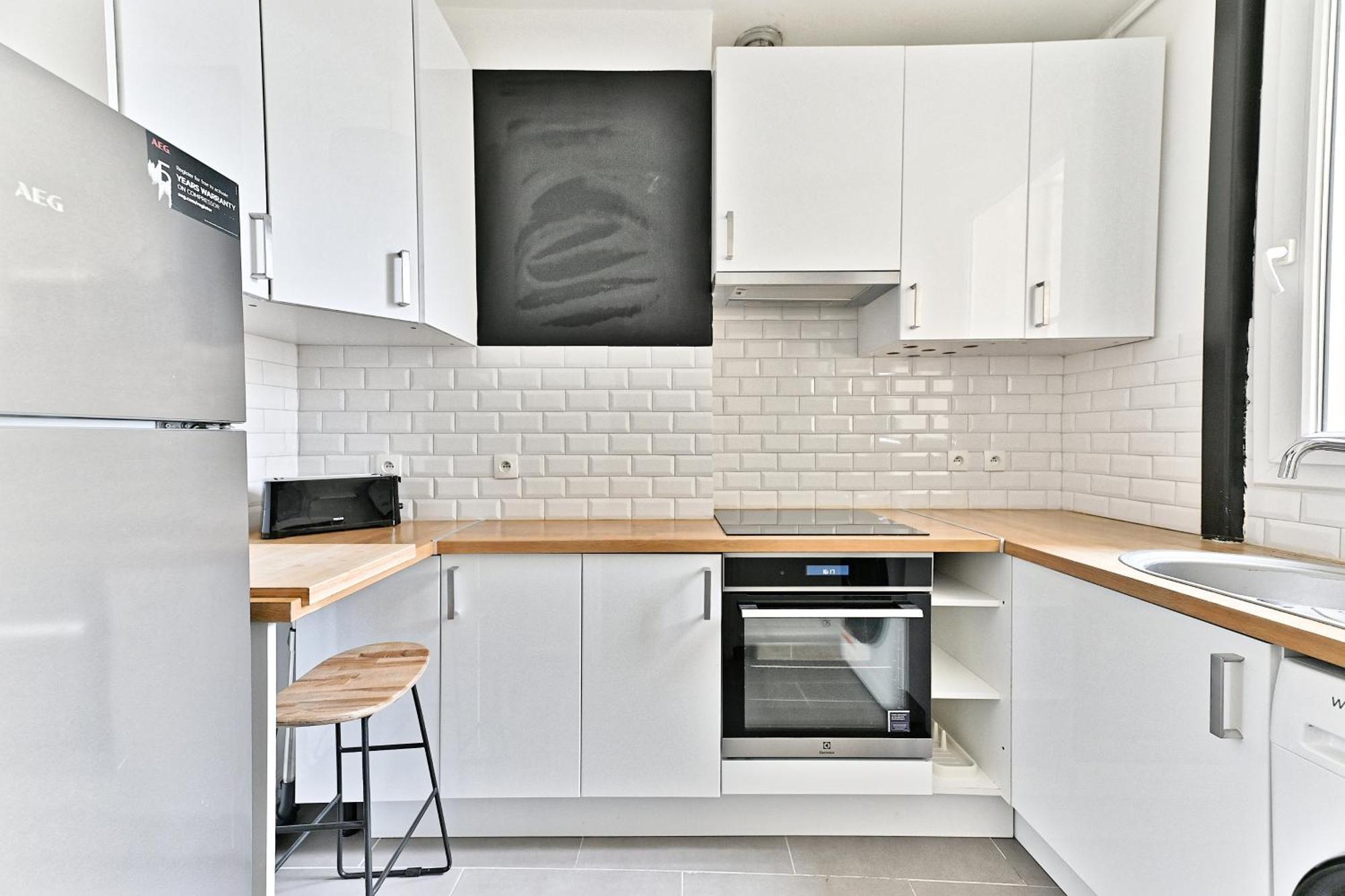 Sejour Dans Le Quartier Batignole 17eme Apartment
