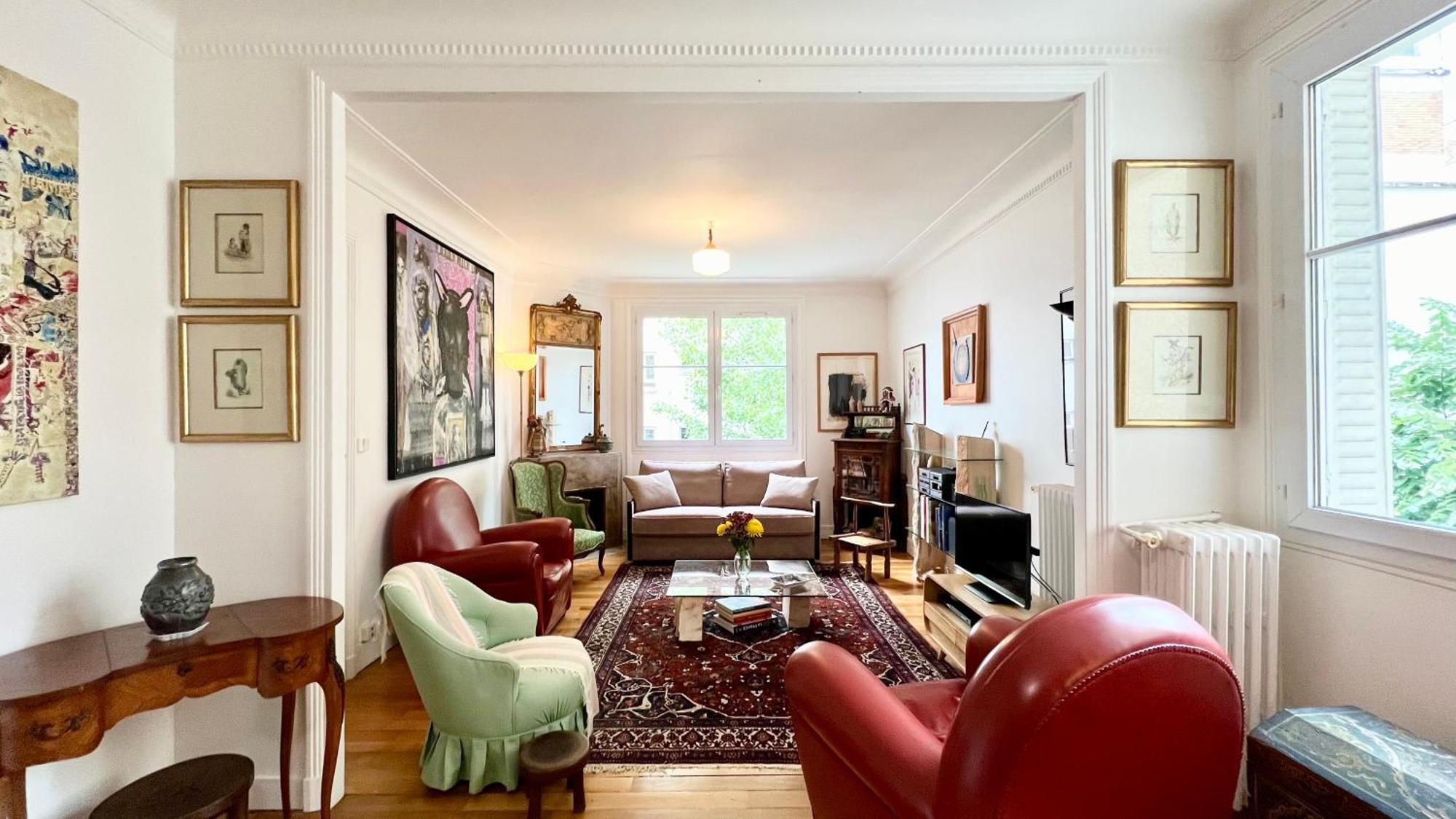 116 - 15eme Elegant Pied-a-terre De 80m2 * Paris