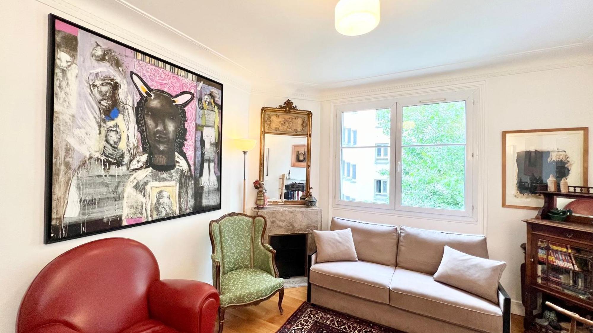 116 - 15eme Elegant Pied-a-terre De 80m2 Apartment Paris