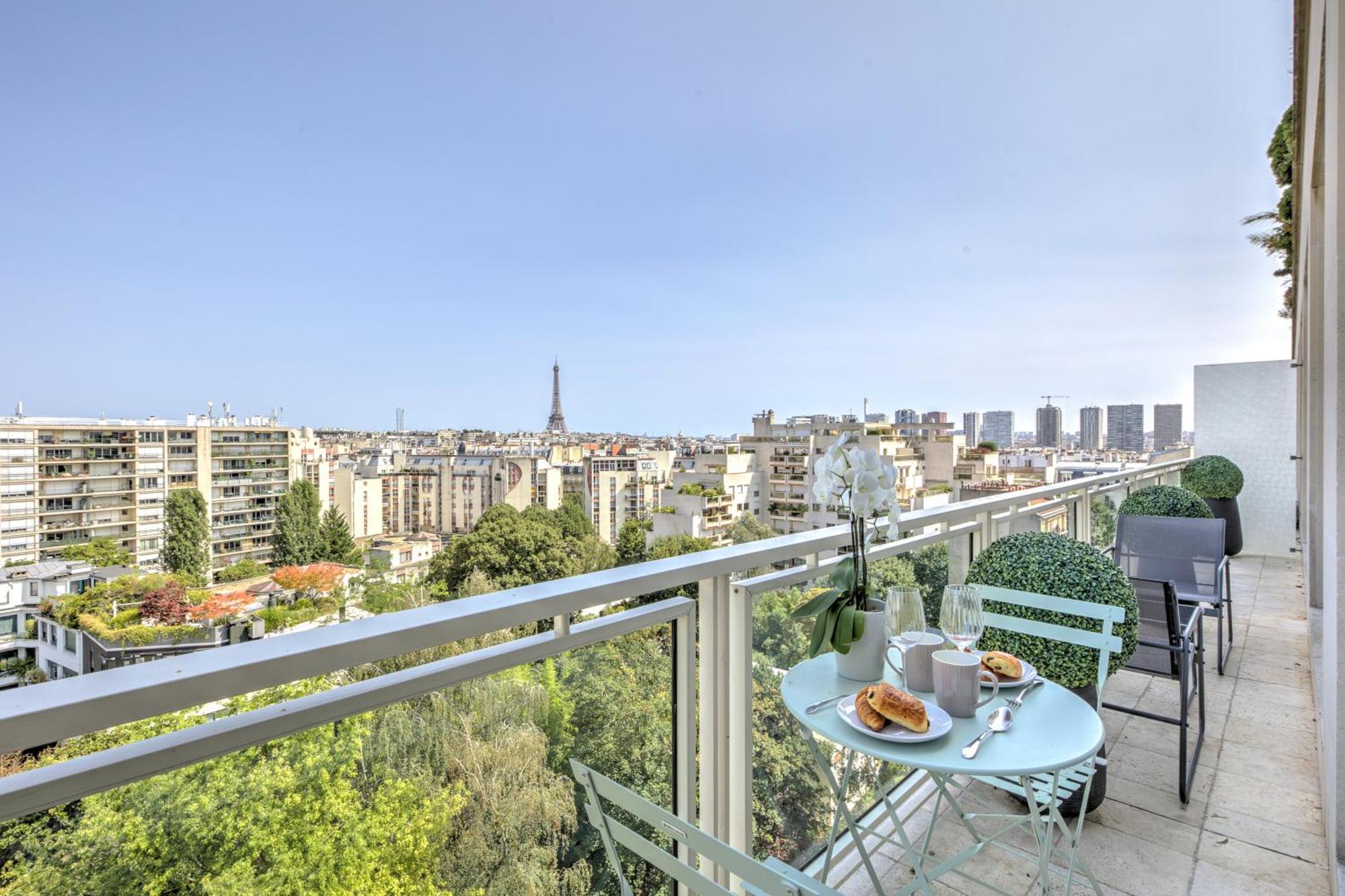 101 Penthouse Royal A Avec Vue Imprenable Sur La Tour Eiffel * Paris