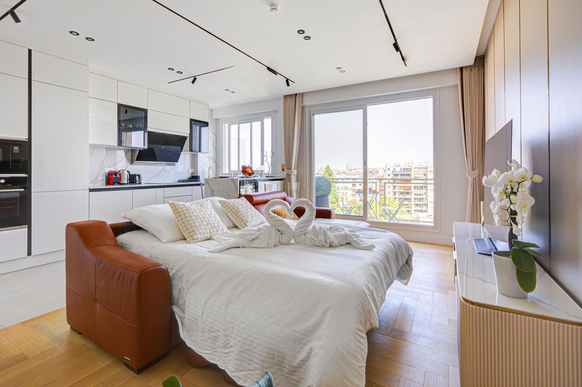 Apartment 101 Penthouse Royal A Avec Vue Imprenable Sur La Tour Eiffel