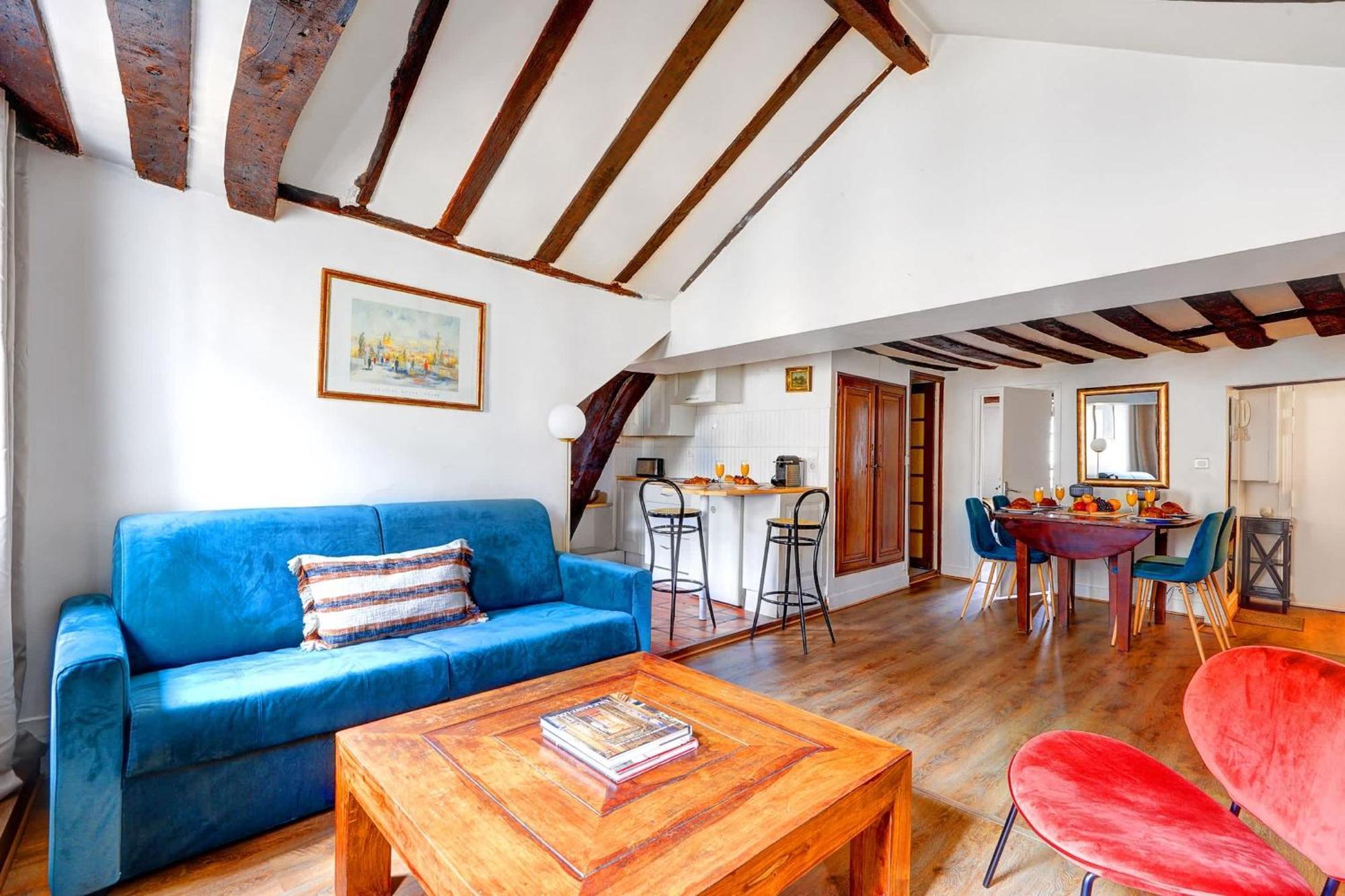 Appartement Ile Saint-louis - 2br - Cityapartmentstay Paris