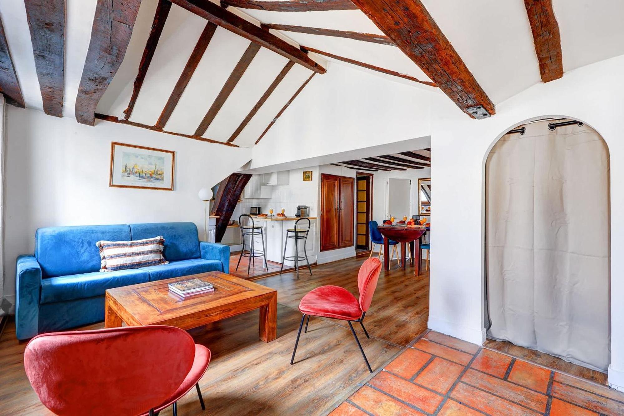 Ile Saint-louis - 2br - Cityapartmentstay Appartement