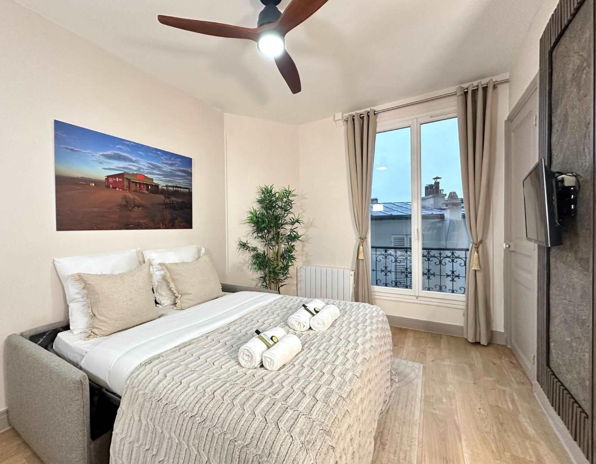 Apartment Beautiful Studio Front Of Sacre-coeur *