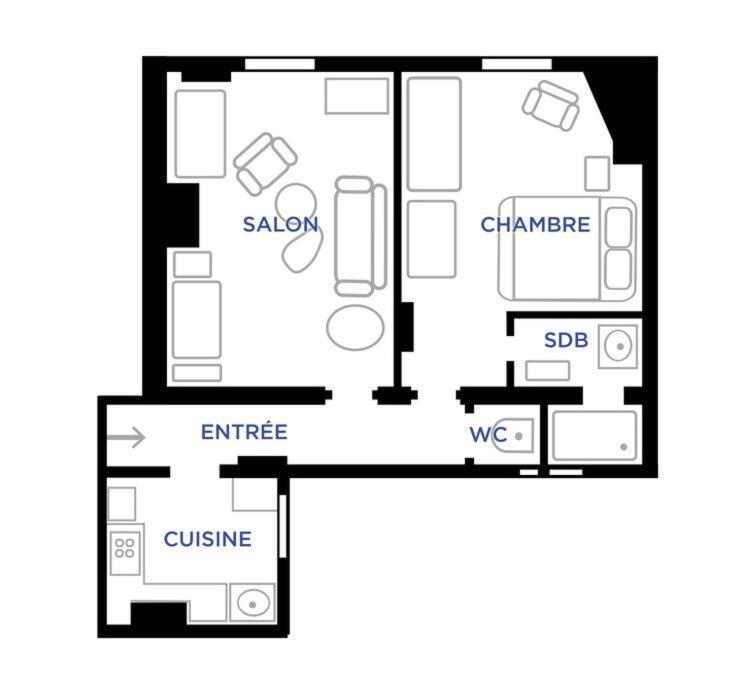 Apartment Nice And Cosy Menilmontant *