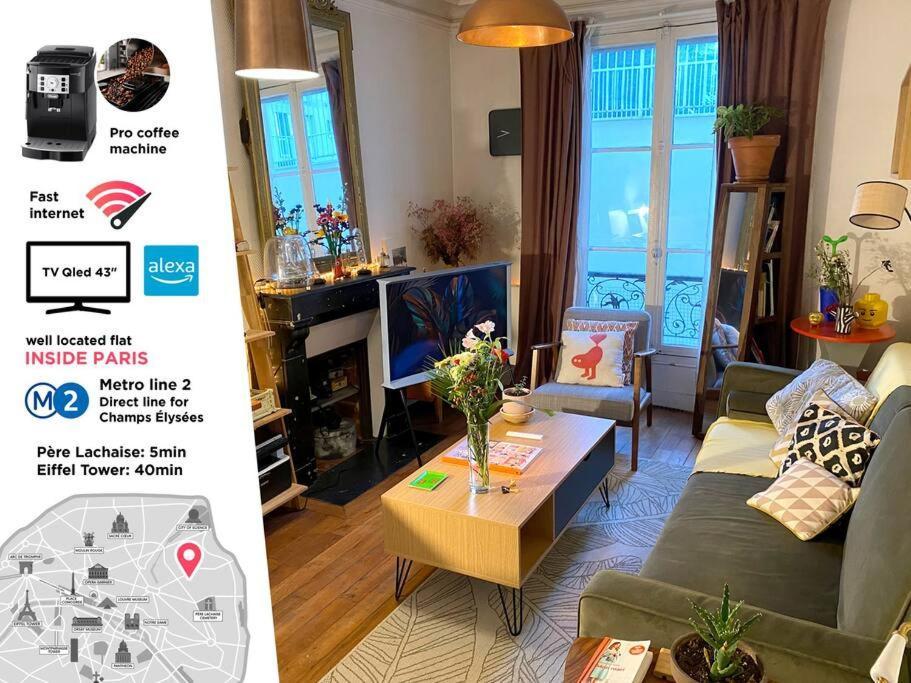 Nice And Cosy Menilmontant Paris