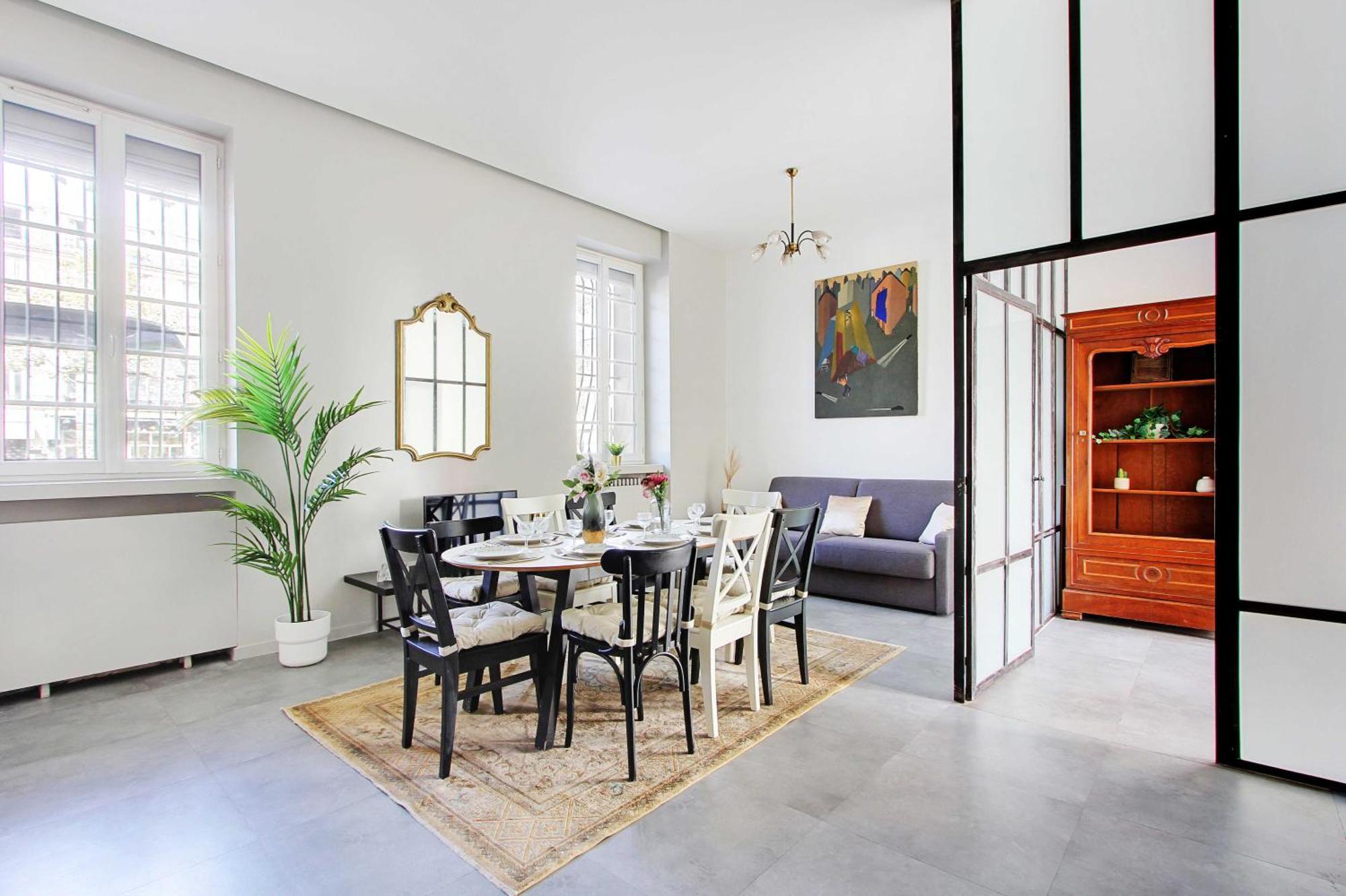 Magnificent - 2br-7p - Les Buttes Chaumo Apartment Paris