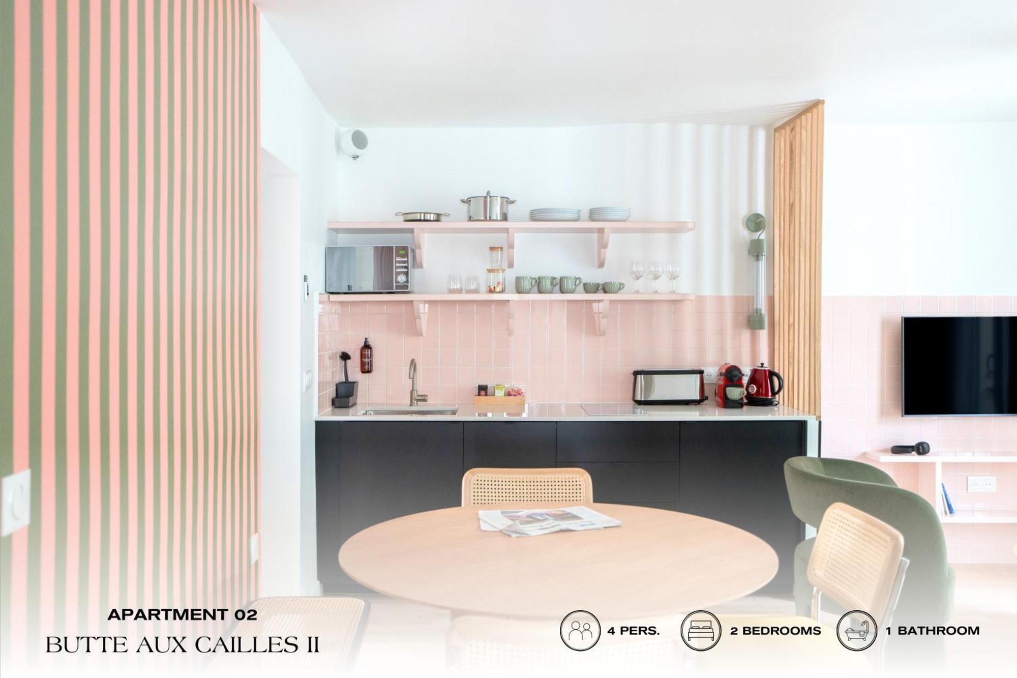 Beauquartier - Butte Aux Cailles Ii Appartement
