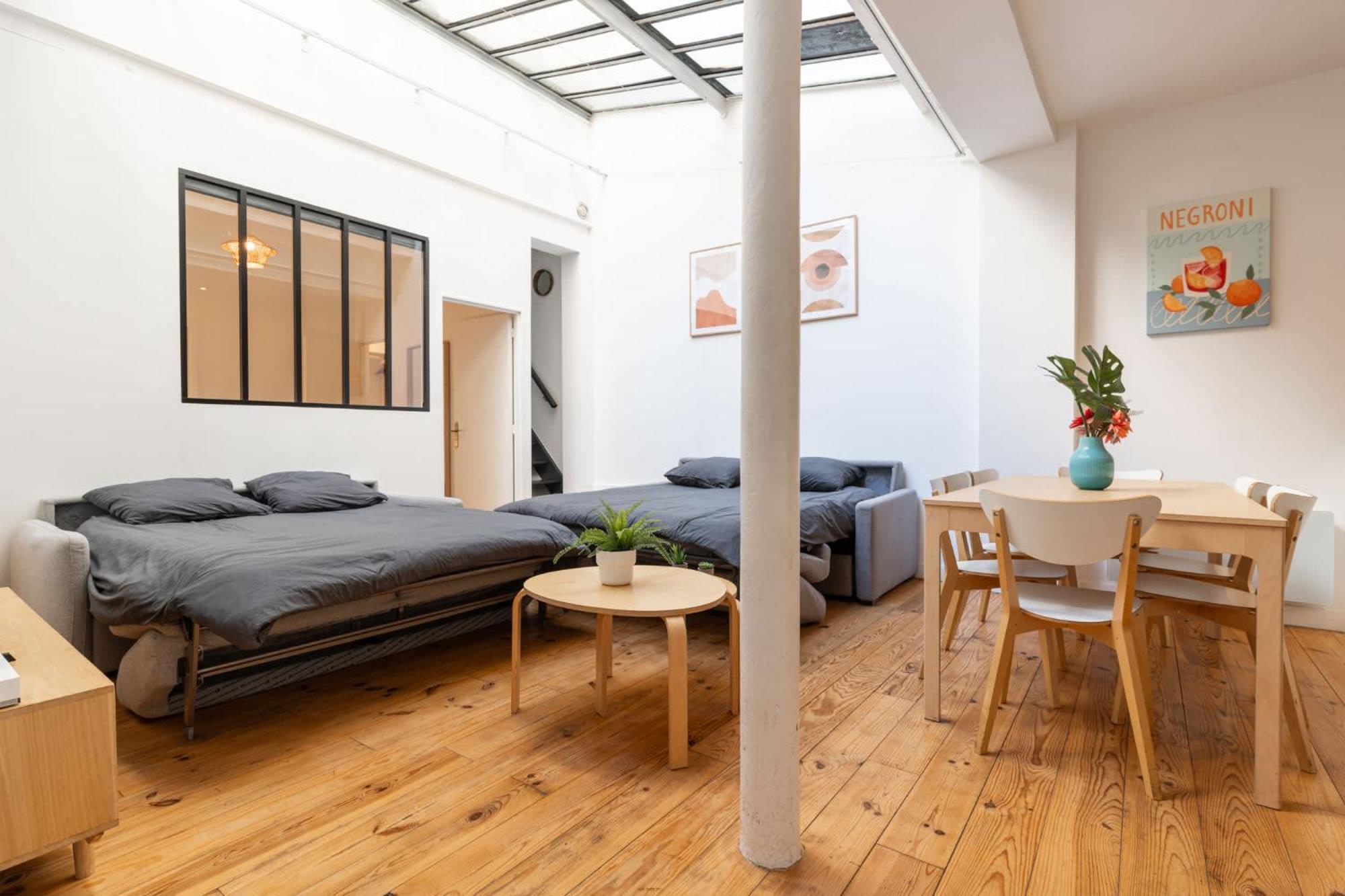 Loft House 2 Bedroom Bastille Ac By Lcc Agency * Paris