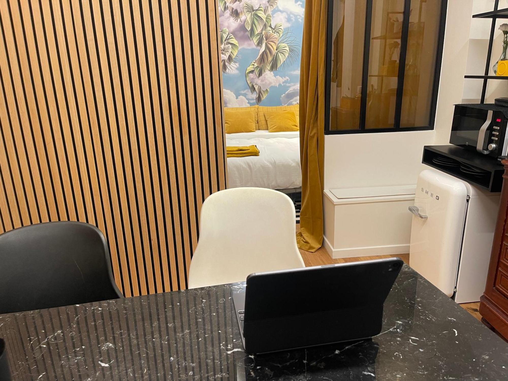 Le Loft Bleu La Madeleine - Un Mini Loft Design Et Tres Apartment *
