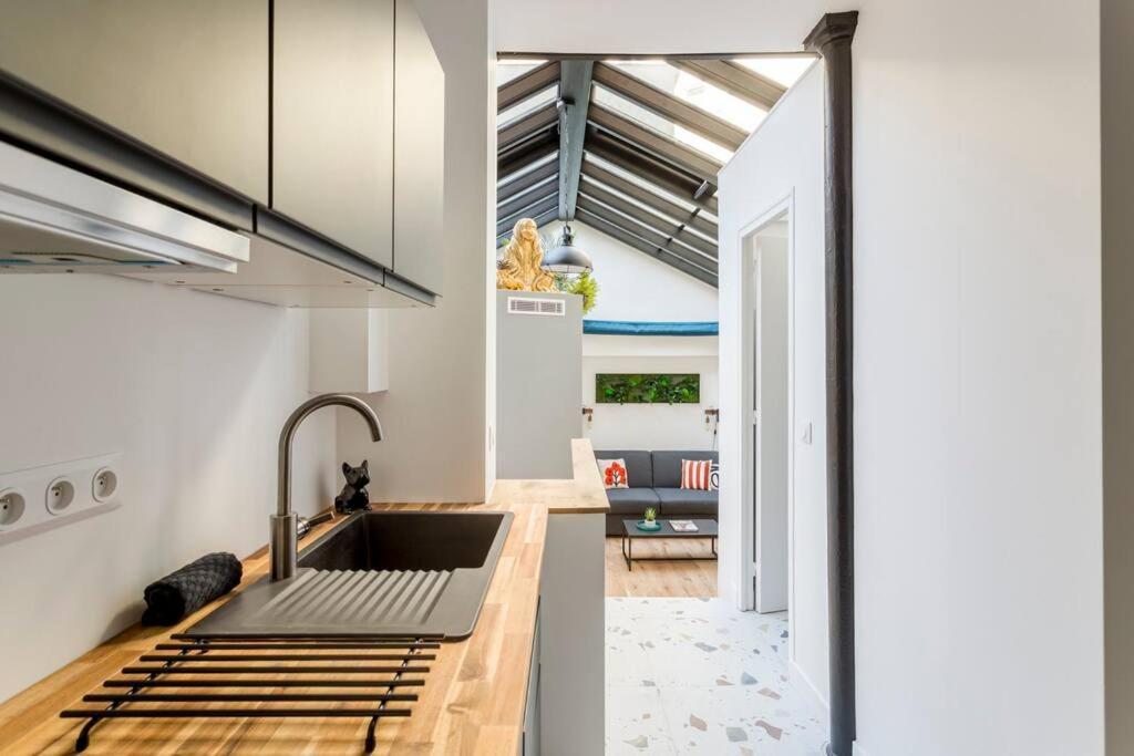 Relais Cocorico - Town House 4 Private Suites, Ac Cinema Gym & Sauna Apartment Paris