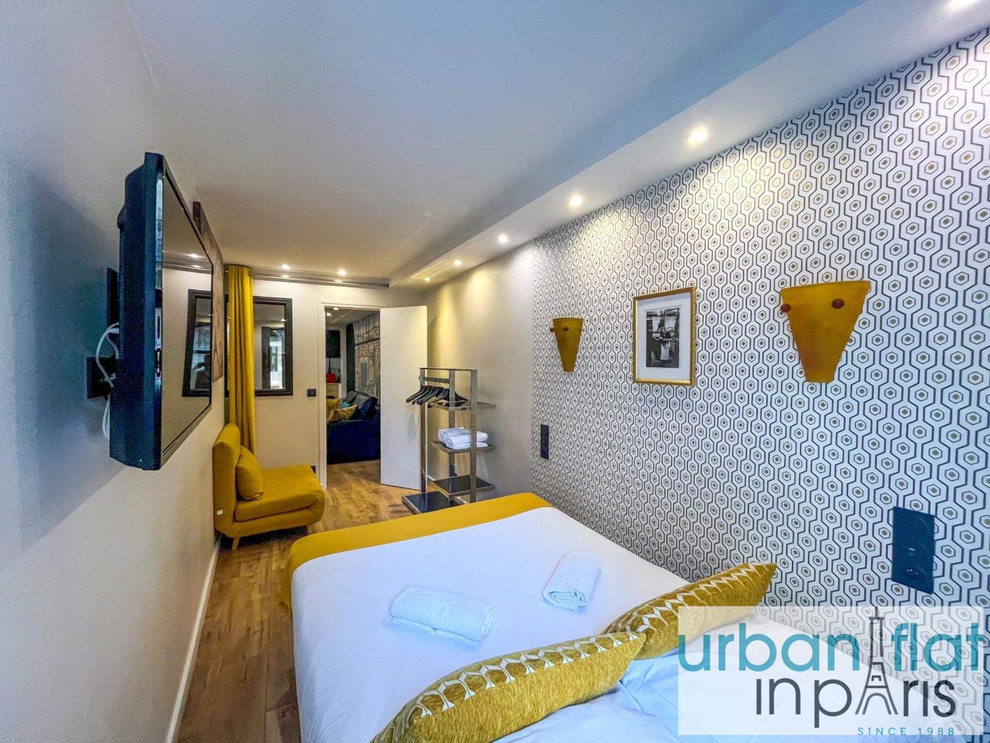 Apartment Urban Flat 120 - Charming 3 Bedroom Flat In Le Marais *