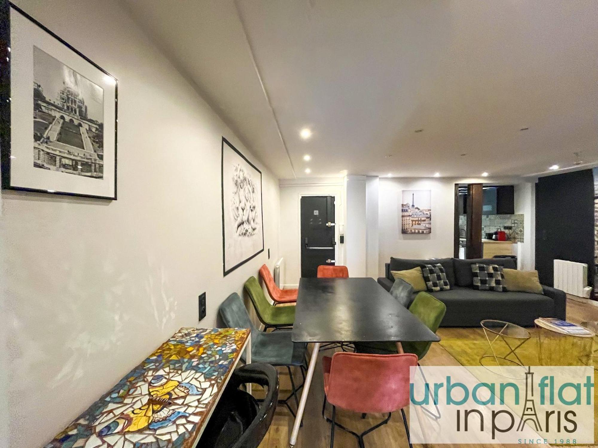 Urban Flat 120 - Charming 3 Bedroom Flat In Le Marais Apartment Paris