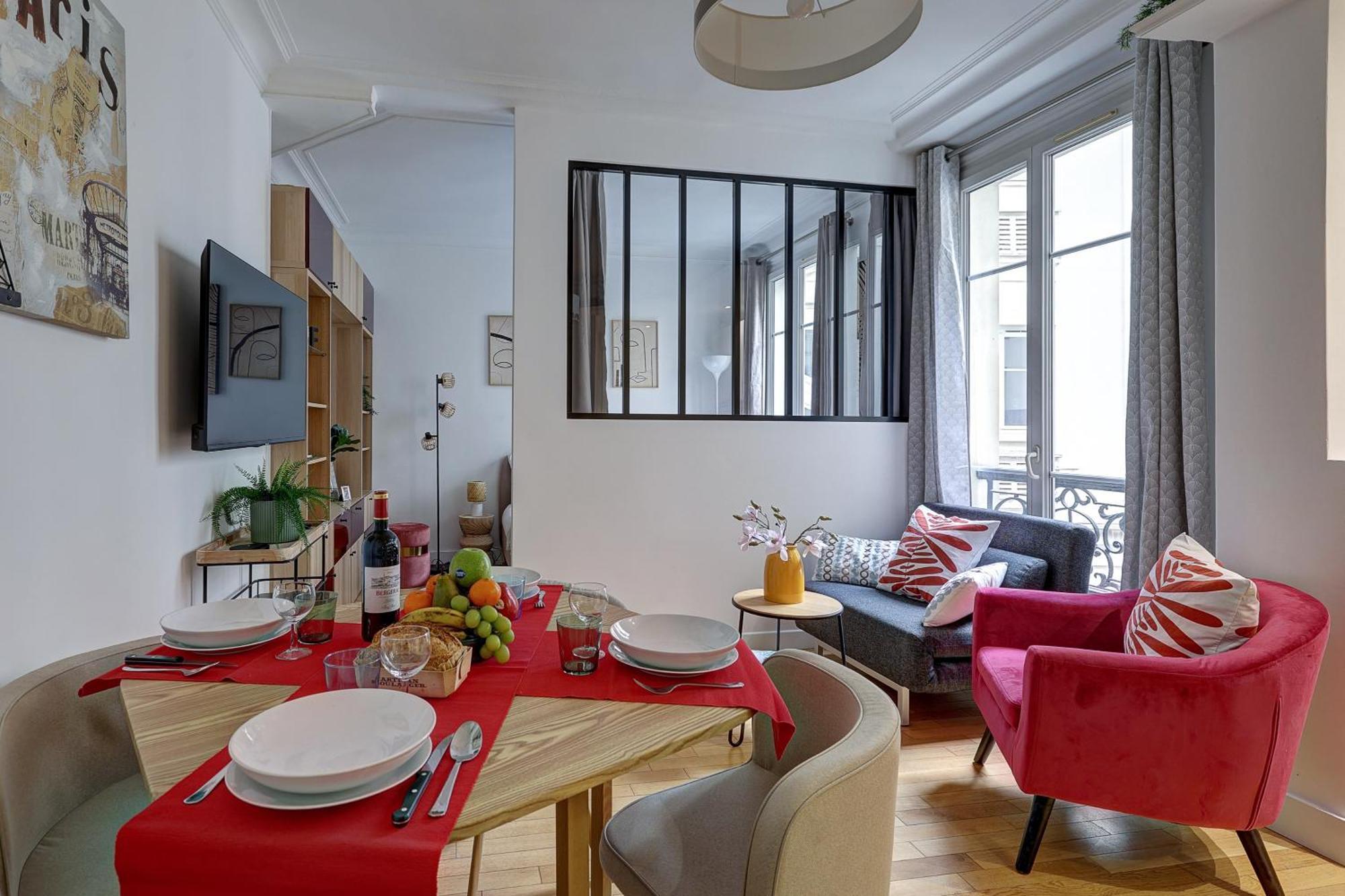 Apartment Elegante Haussmannienne Au Prestige Parisien