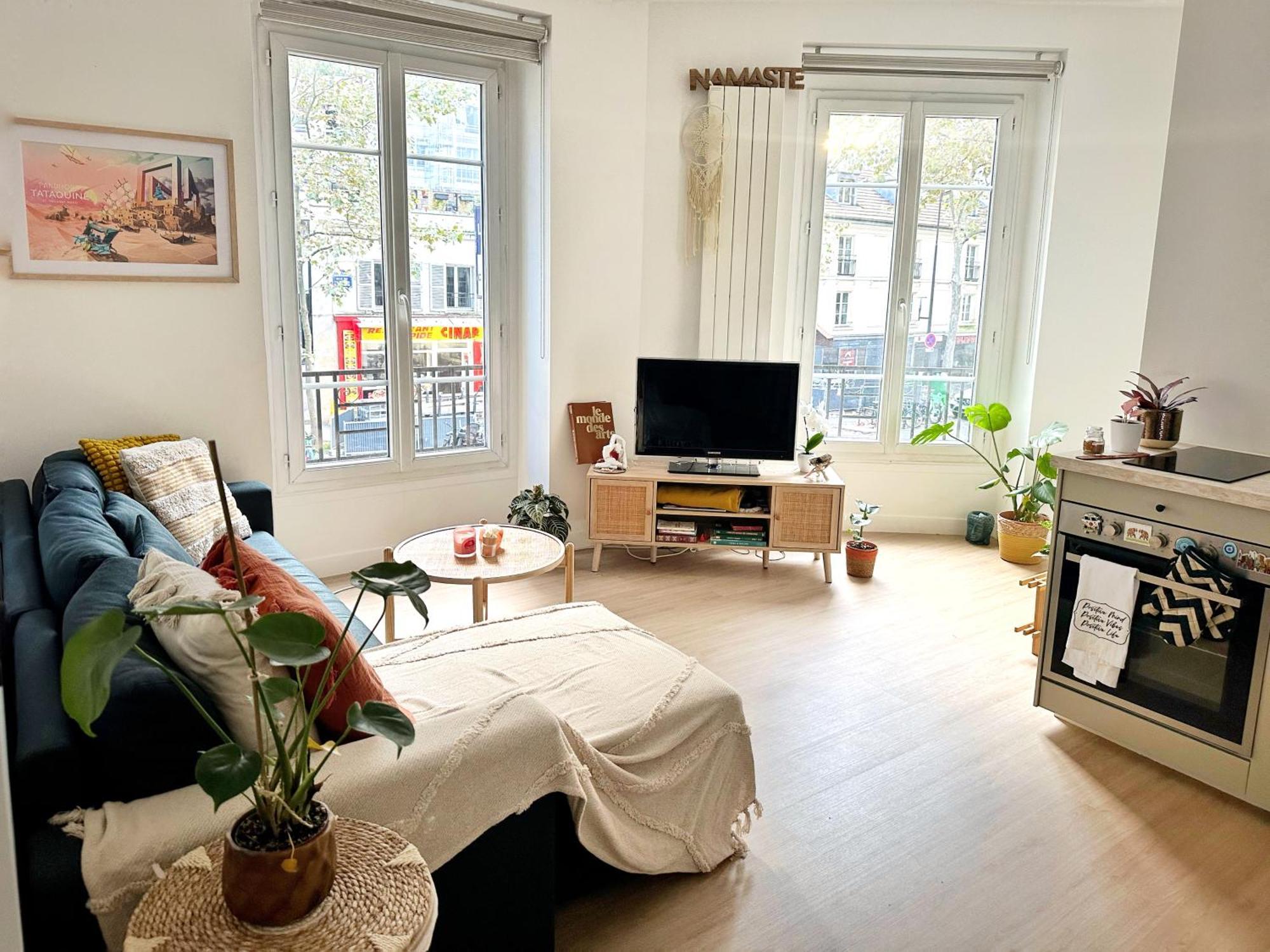 Appartement Calme Et Cozy En Plein Paris