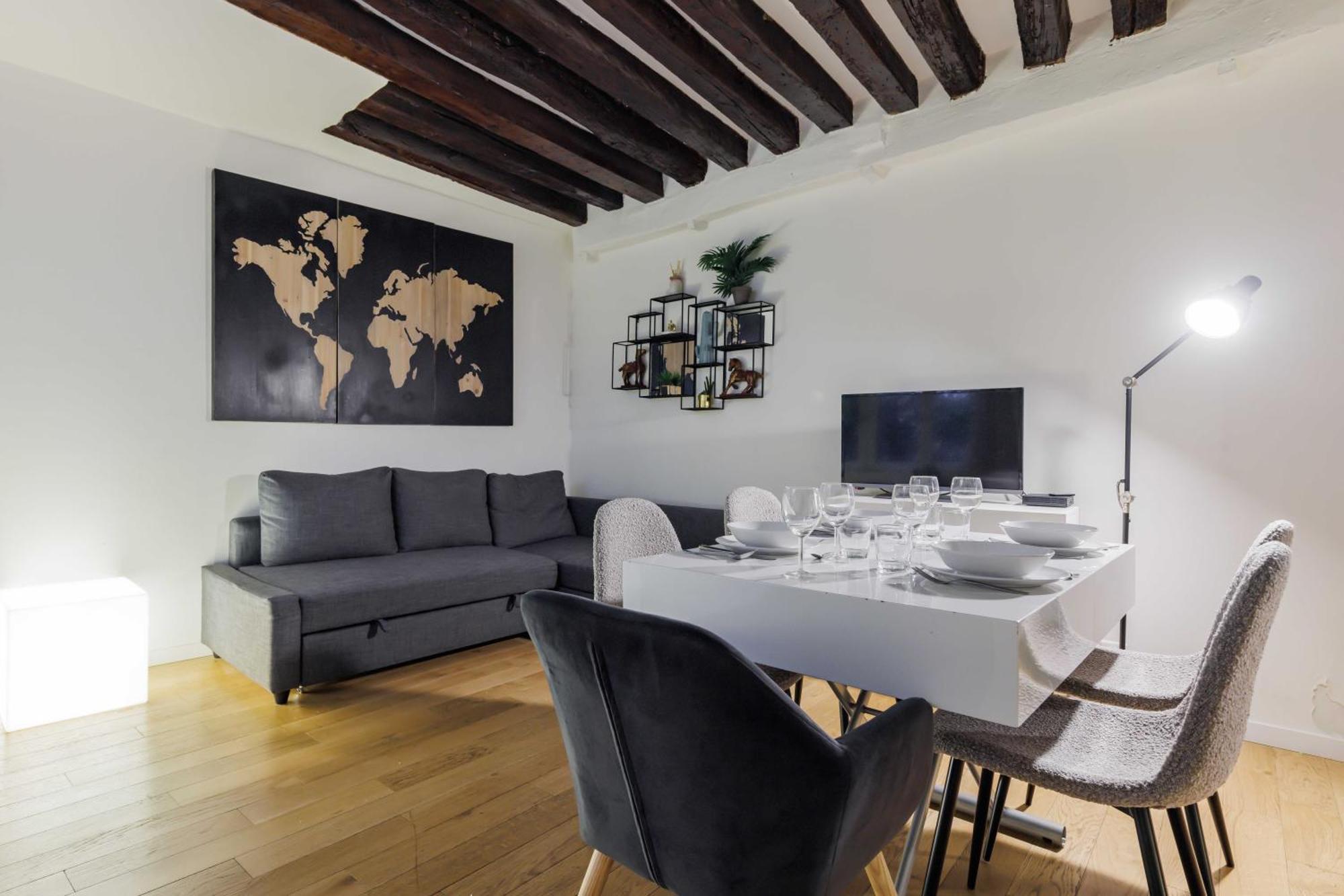 Amazing 1br For 4p - Chatelet Apartment