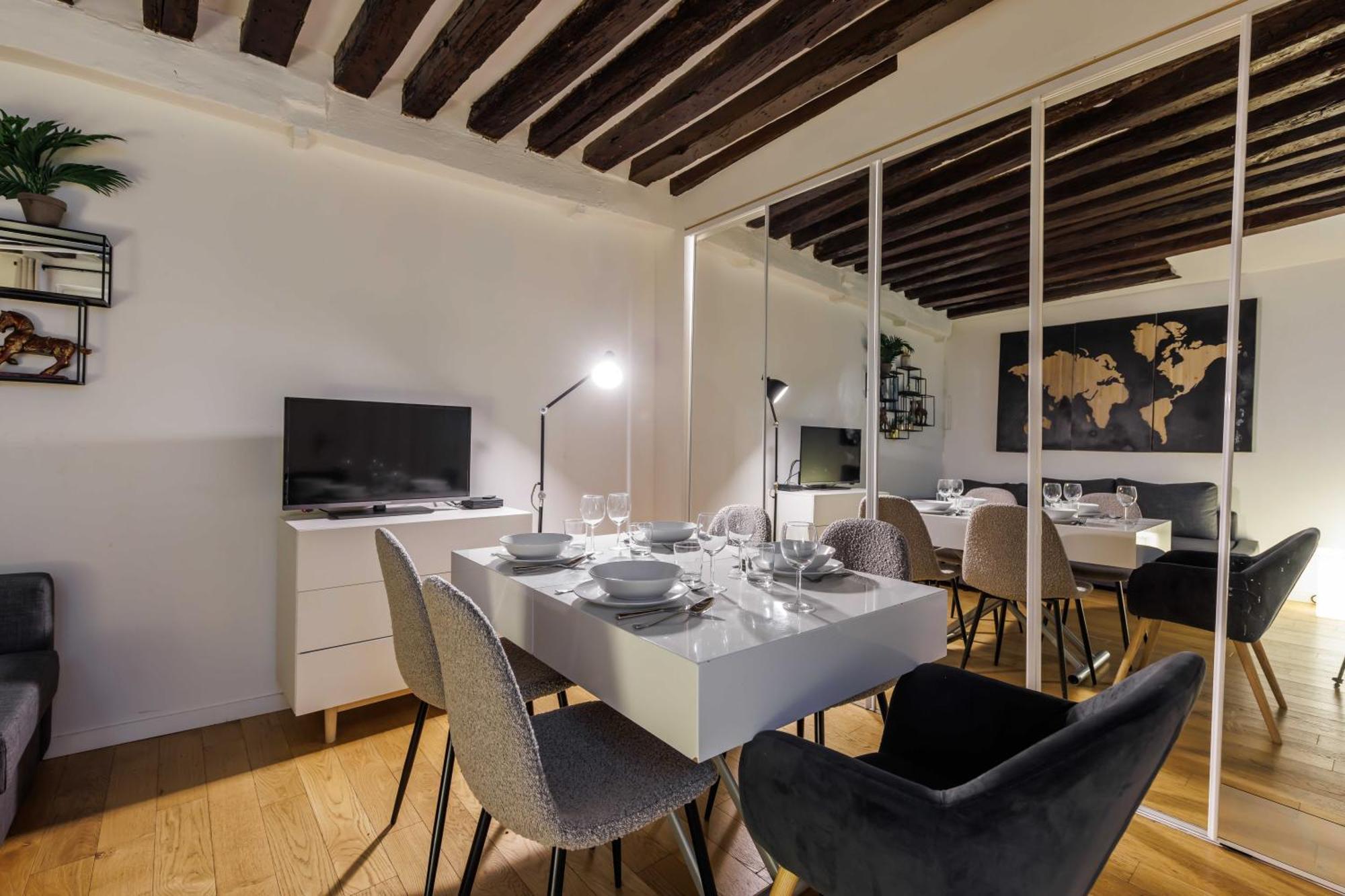 Amazing 1br For 4p - Chatelet Apartment *