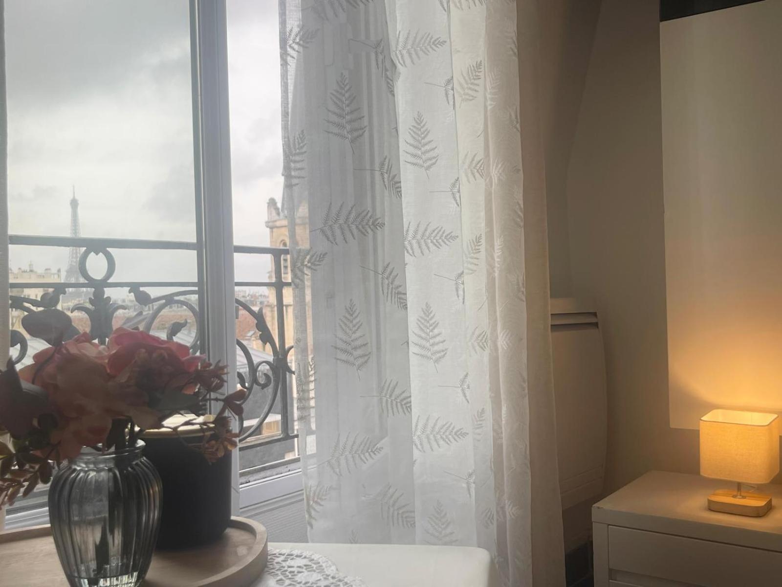 Apartment Superbe Studio Vue Tour Eiffel 15