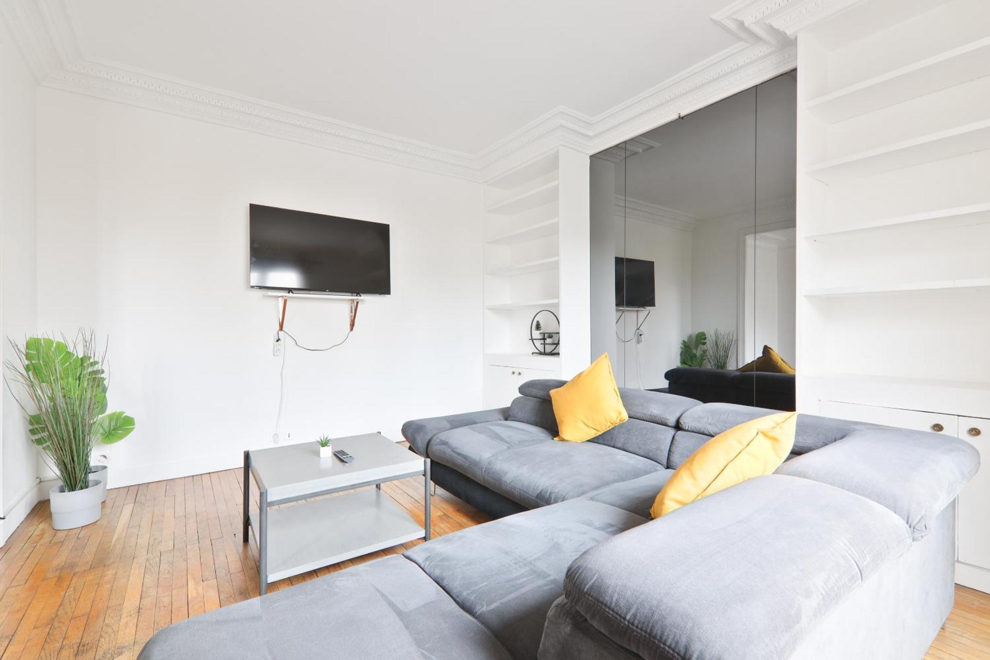 Elegant Quartier Tour Eiffel 7 Free Netflix Appartement
