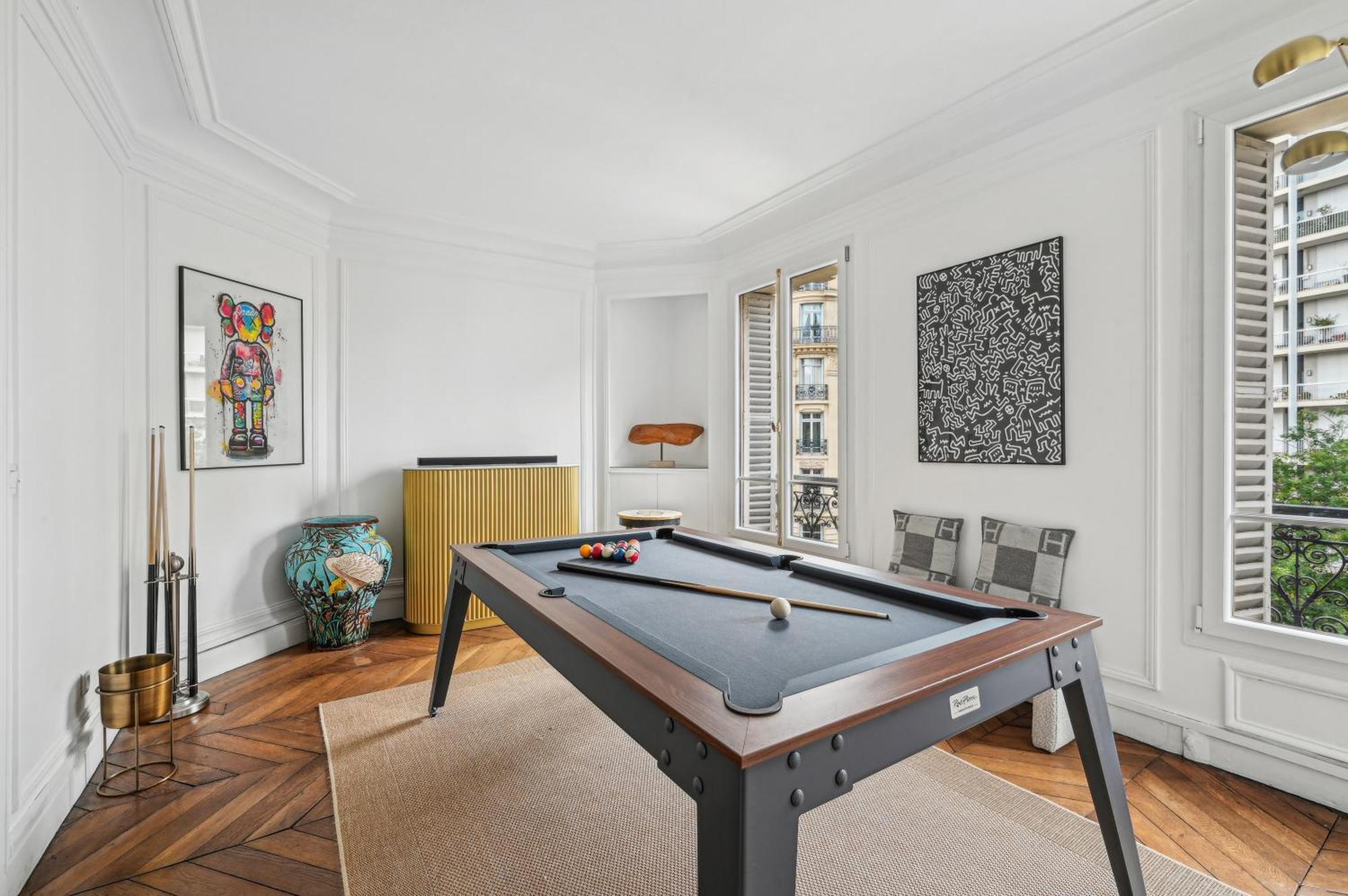 Duplex Avec Billard A Cote De La Tour Eiffel ! Apartment *