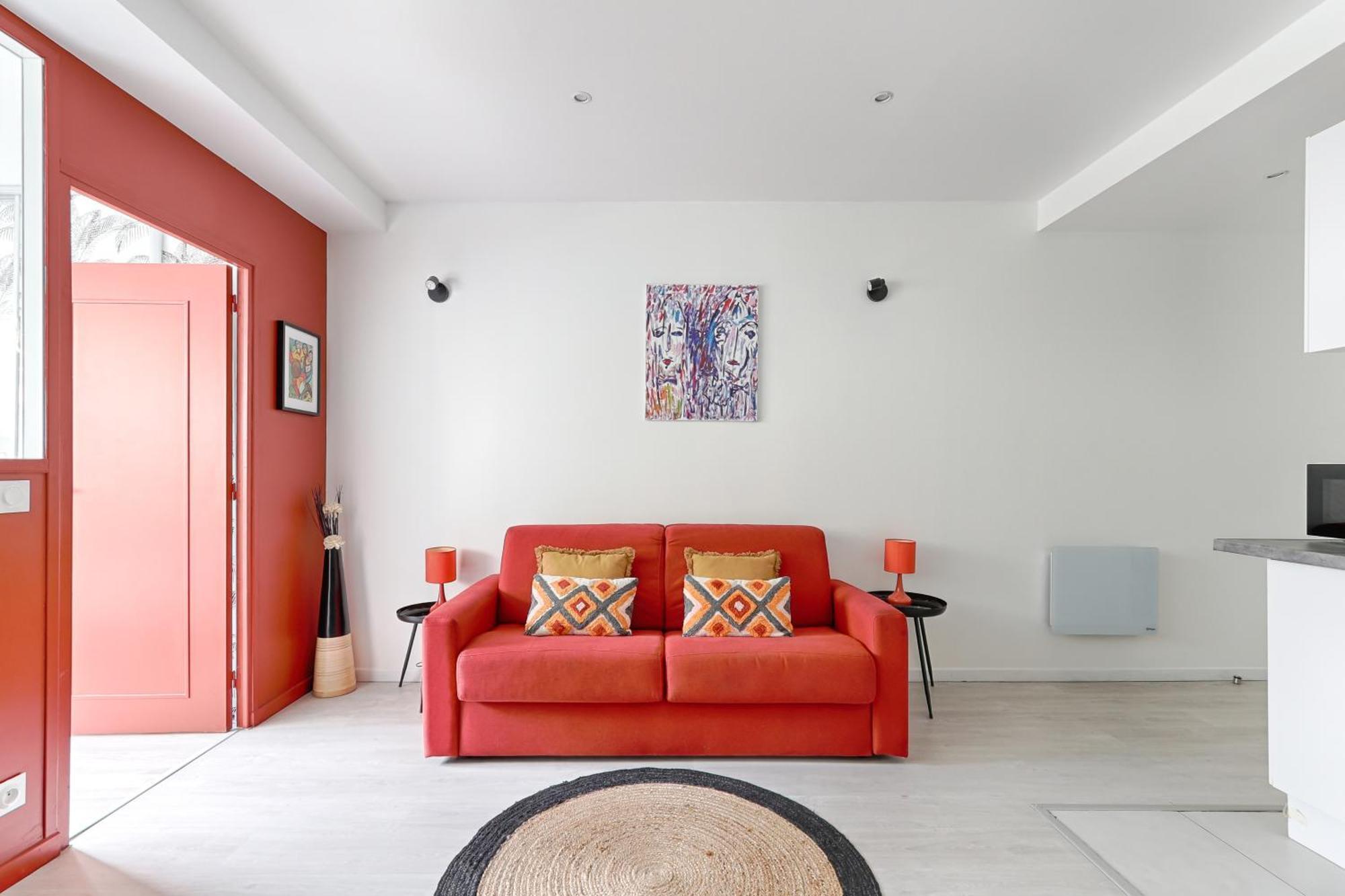 Apartment Saint Fargeau Gambetta Iii Lovely 4p-1br *