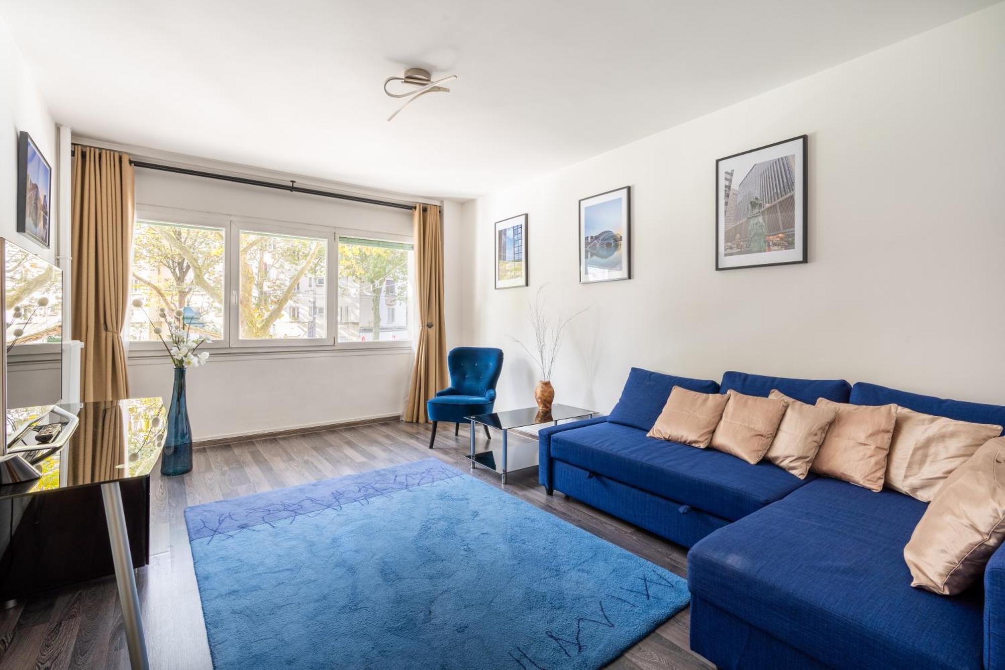 Apartment Bright & Contemporary 2bd Paris