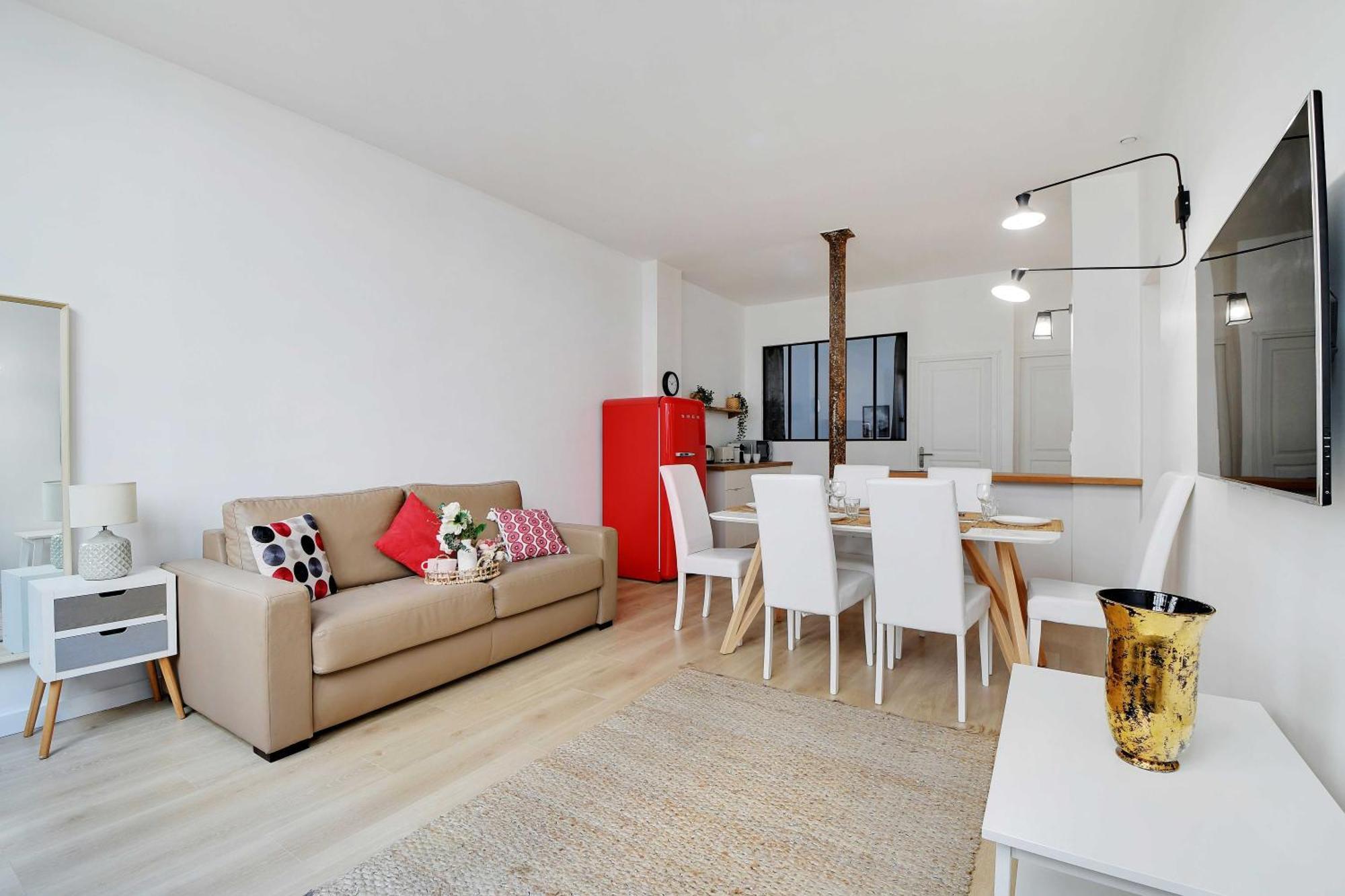 Loft D'exception Pour 6 Personnes - Voltaire 11e Apartment Paris