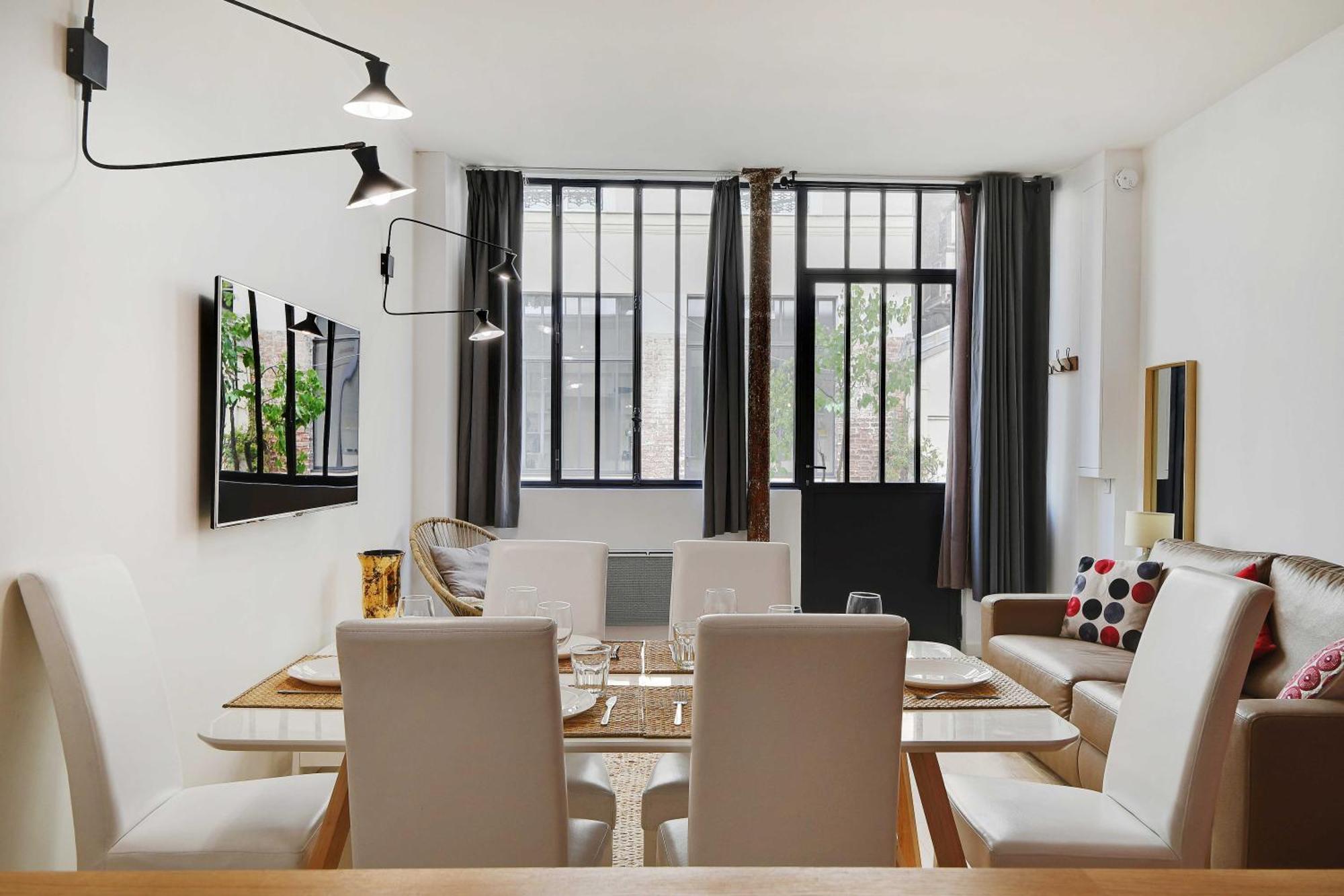 Apartment Loft D'exception Pour 6 Personnes - Voltaire 11e Paris