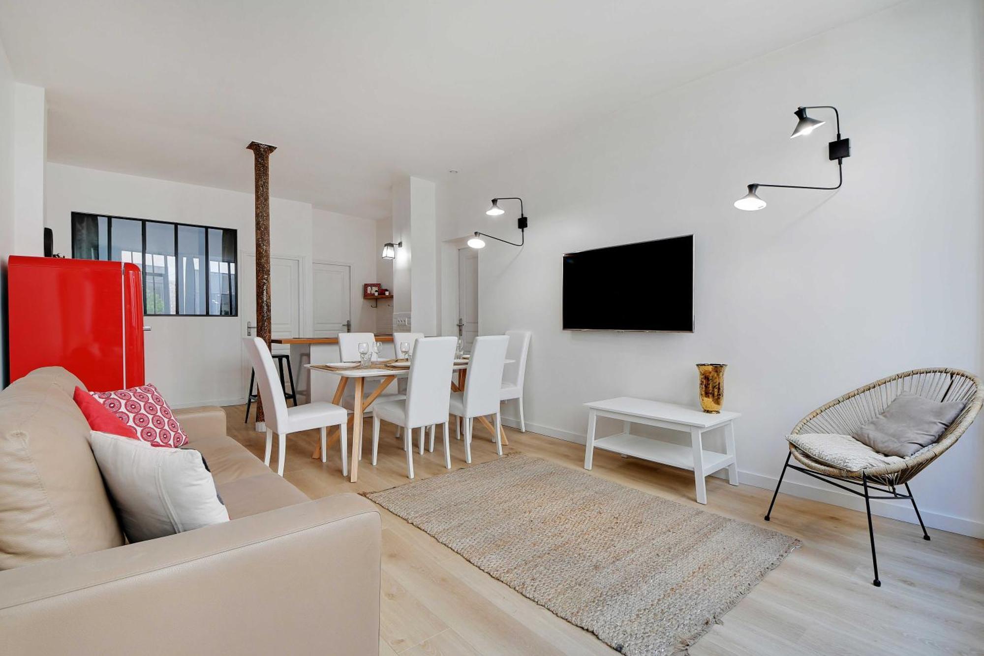 Loft D'exception Pour 6 Personnes - Voltaire 11e *