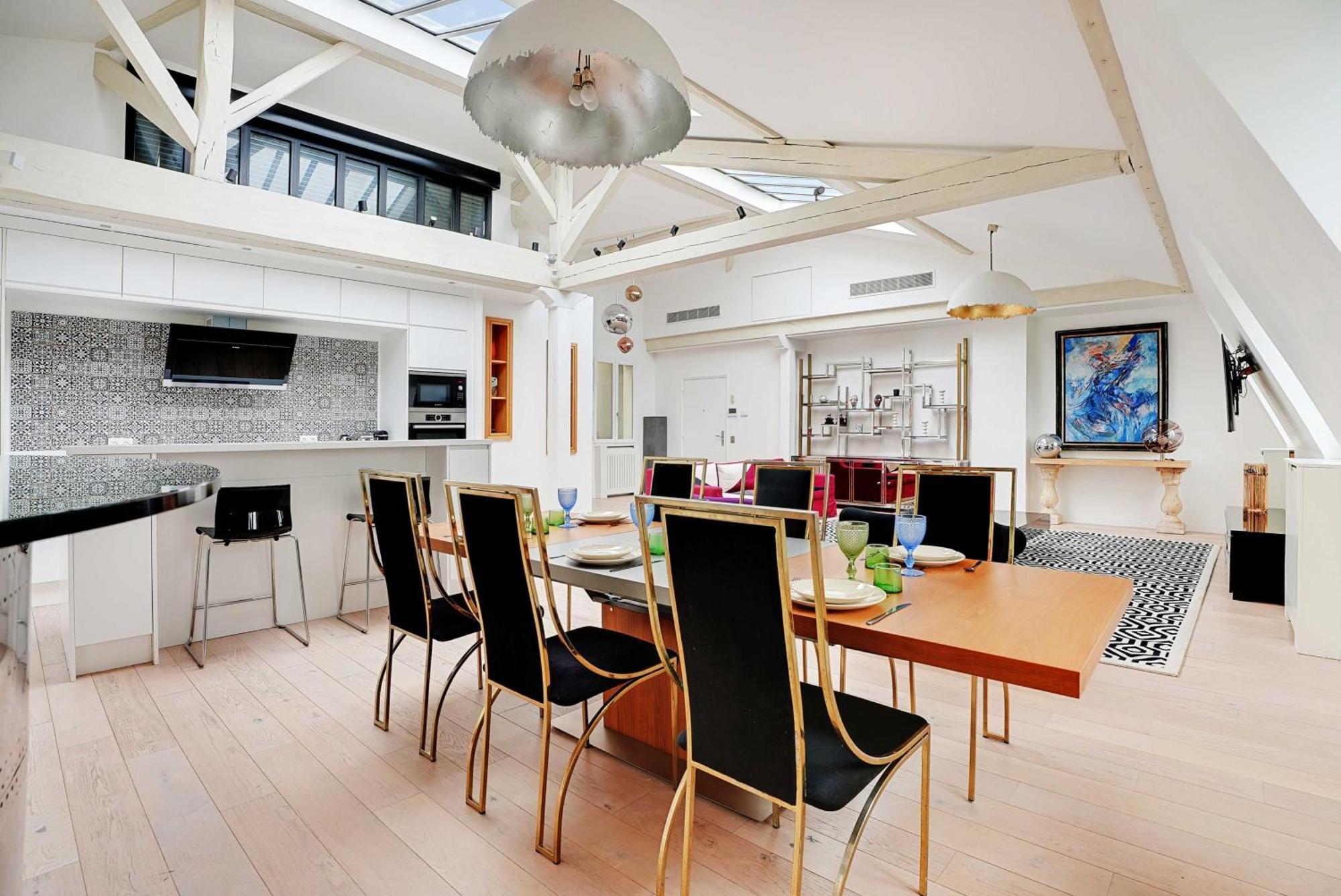 Designer Loft - 2bd-6p- Arc De Triomphe Paris