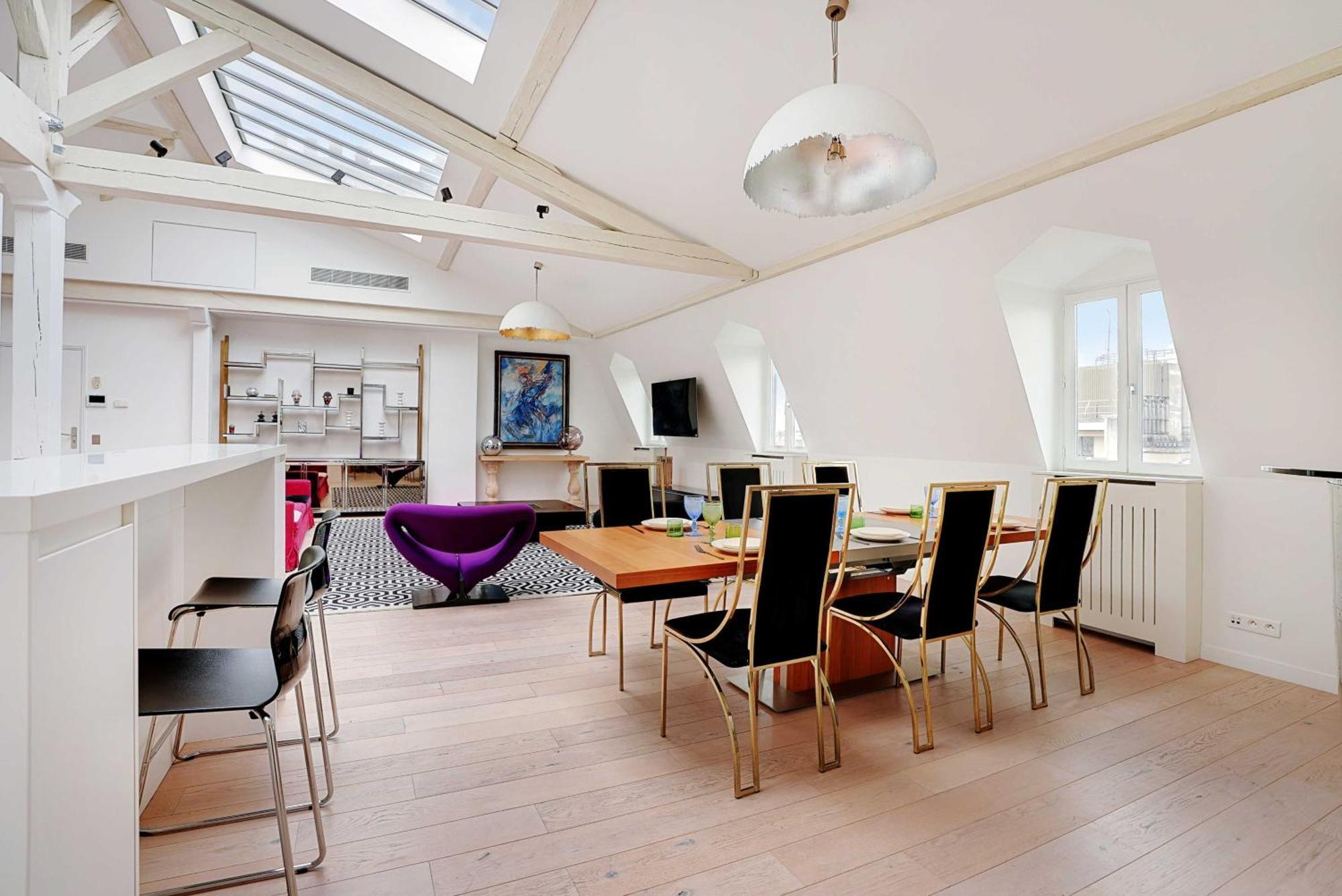 Designer Loft - 2bd-6p- Arc De Triomphe * Paris