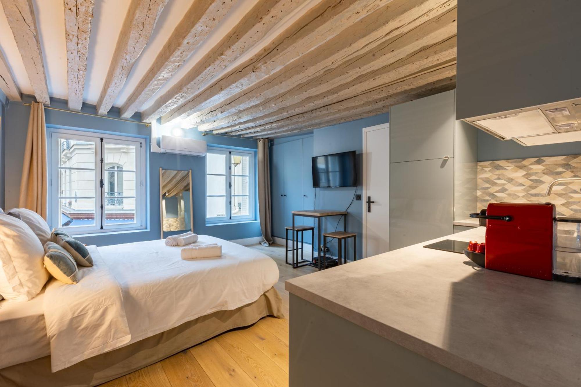 Apartment Coeur De - Grand Climatise 3 Br Paris