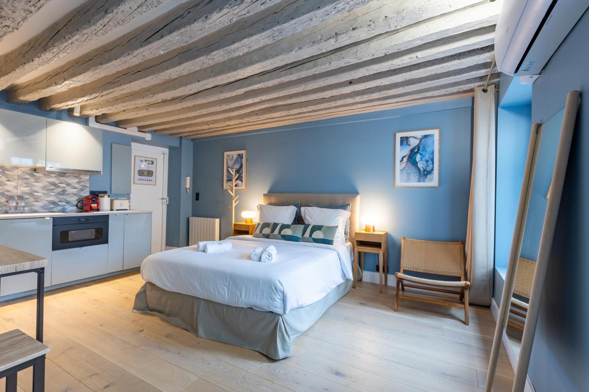 Coeur De - Grand Climatise 3 Br Apartment Paris