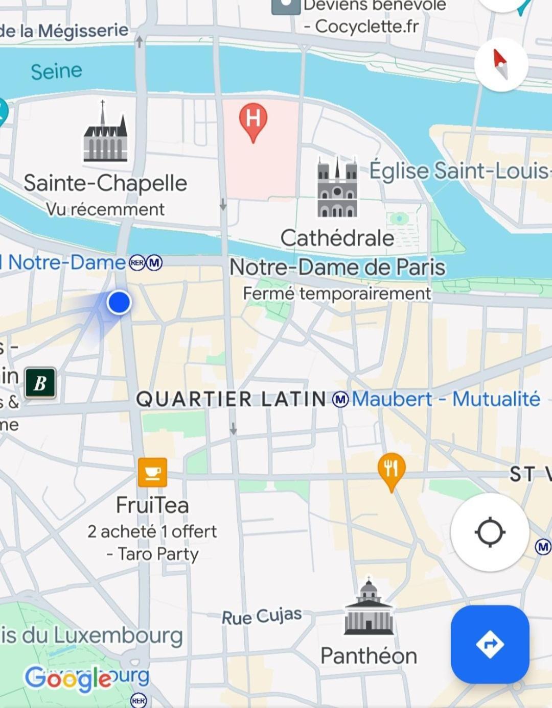 Haussmannien Saint Michel Notre Dame Apartment Paris