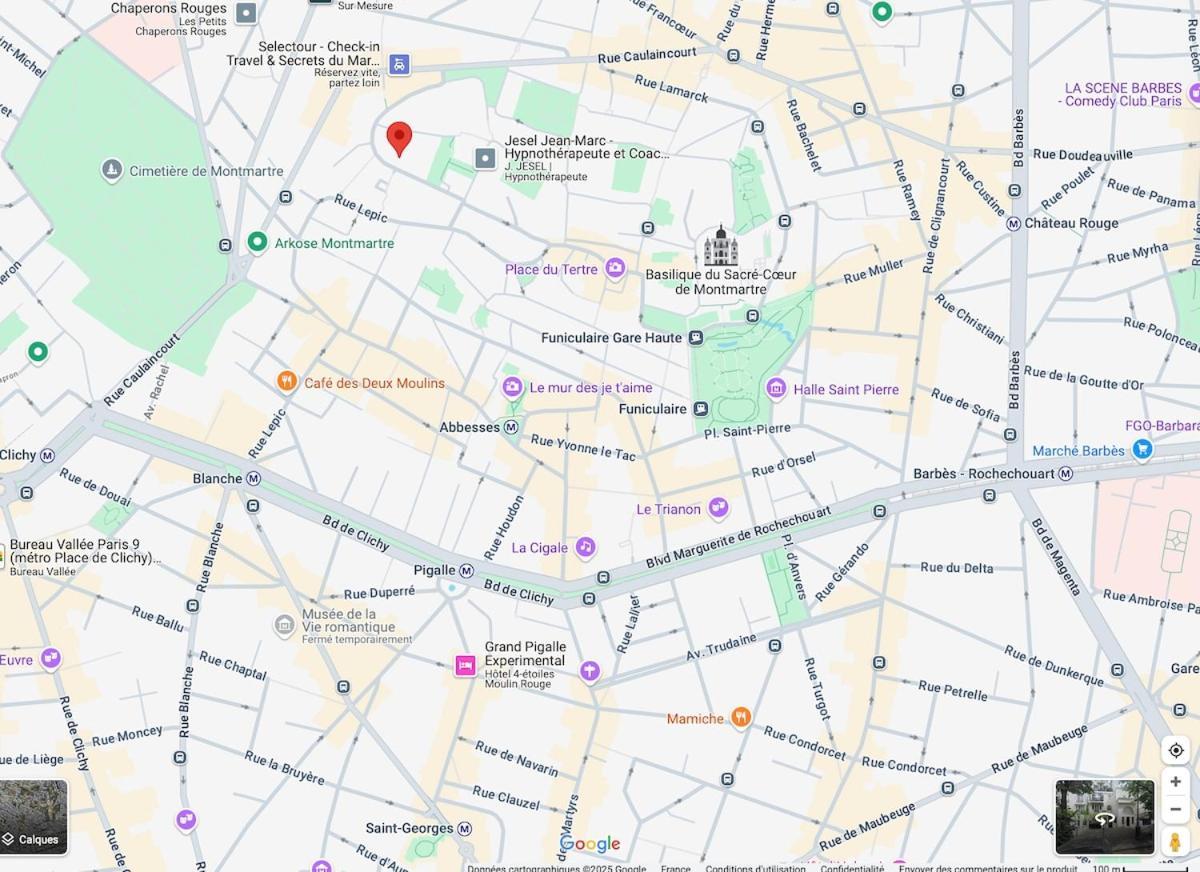 Basilique Du Sacre-coeur De Montmartre A 5 Min A Pied Apartment Paris