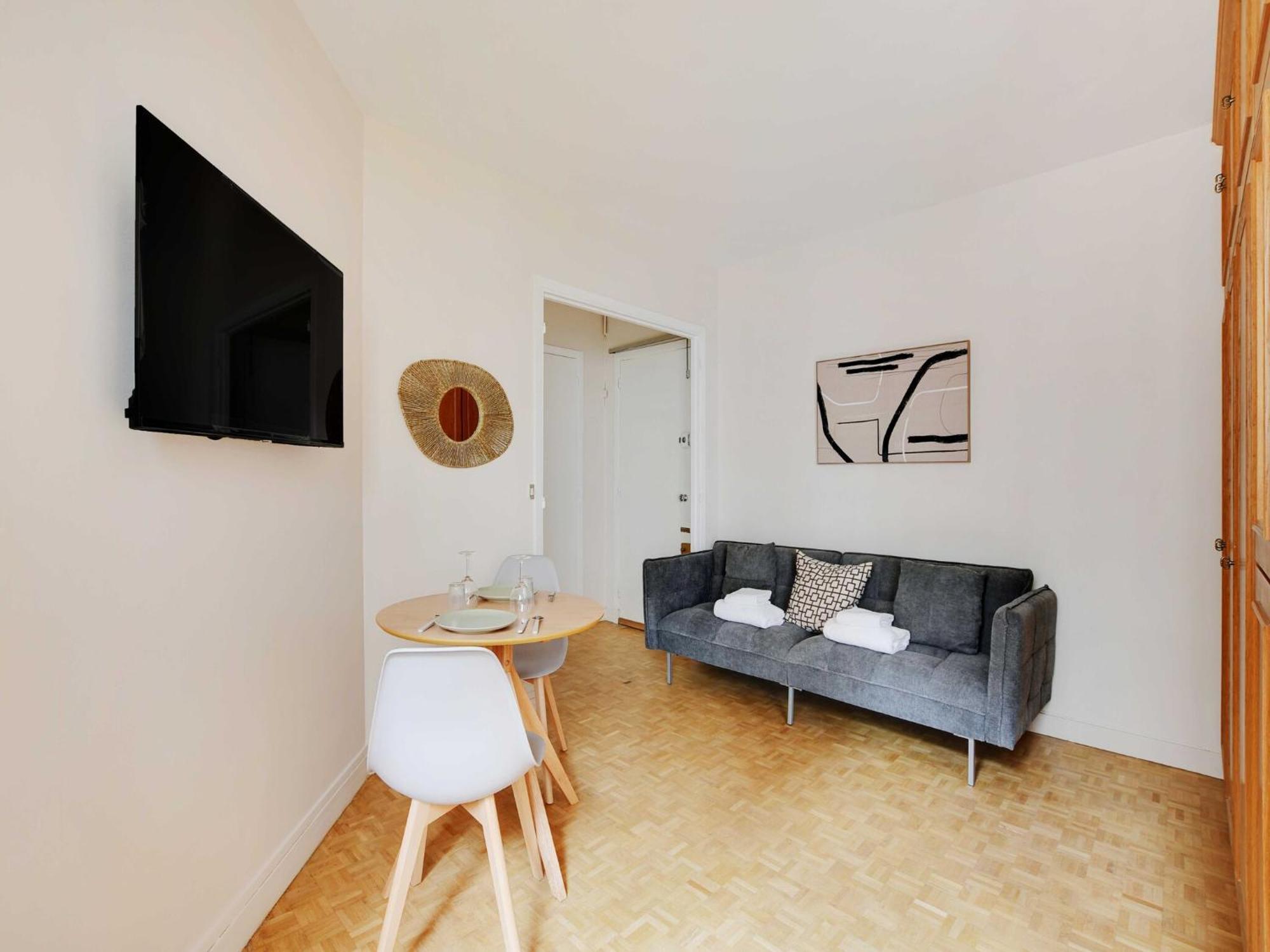 Apartment Haven Of Peace With Balcony Near Etoile Porte Maillot *