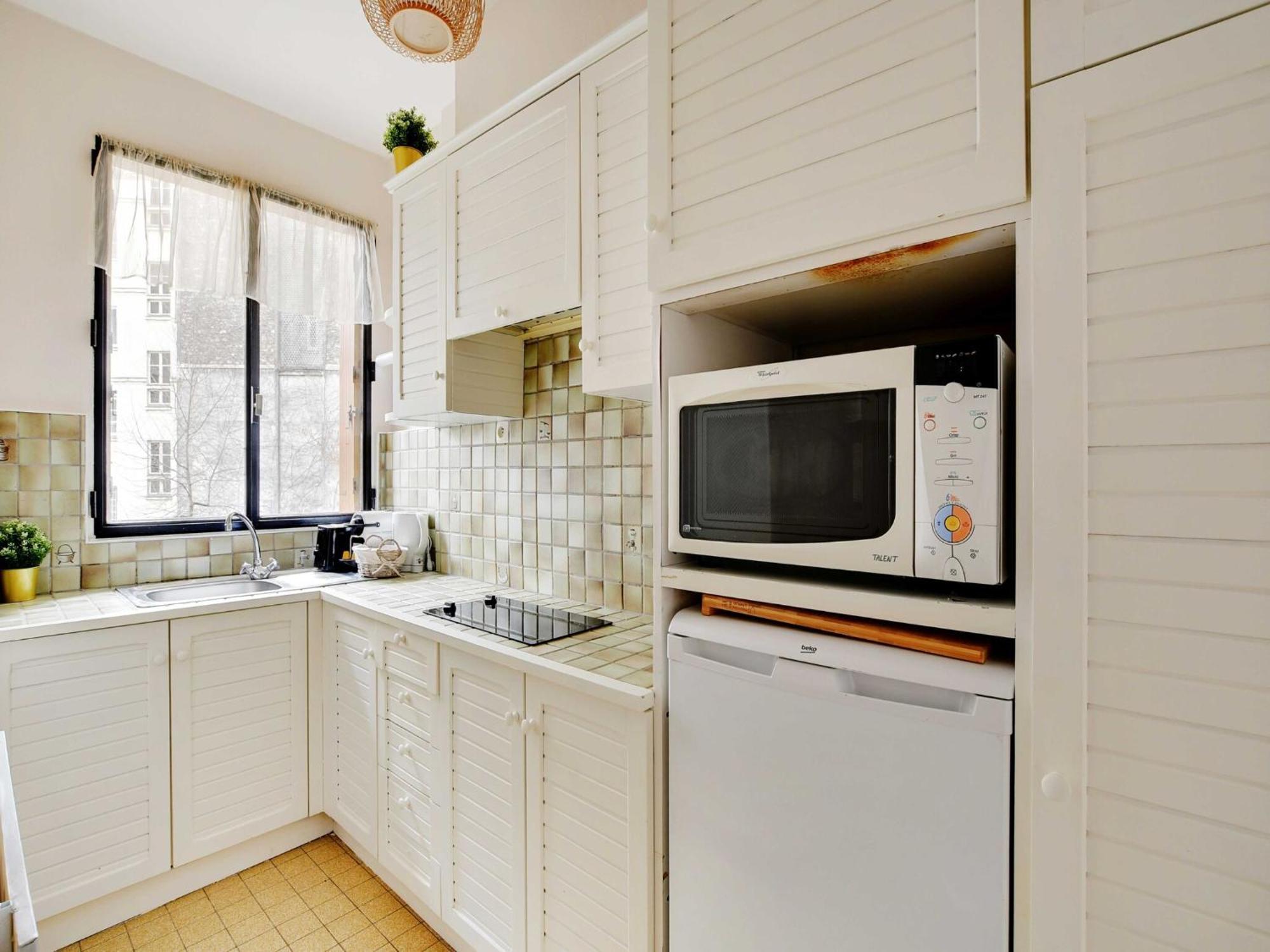 Apartment Haven Of Peace With Balcony Near Etoile Porte Maillot