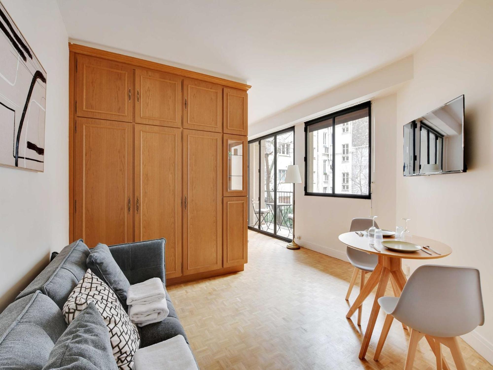 Haven Of Peace With Balcony Near Etoile Porte Maillot Apartment *