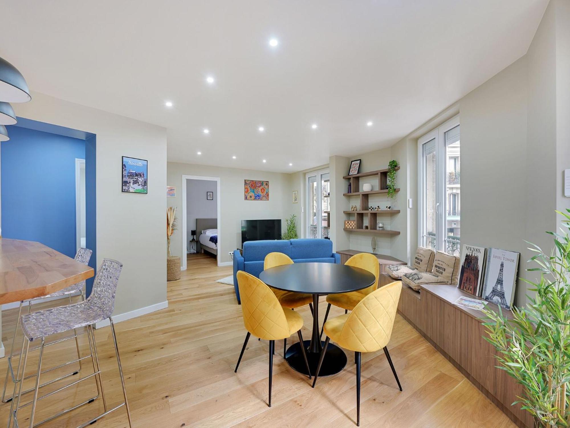 Superb 2bdr 5p Pere Lachaise Tenon Apartment