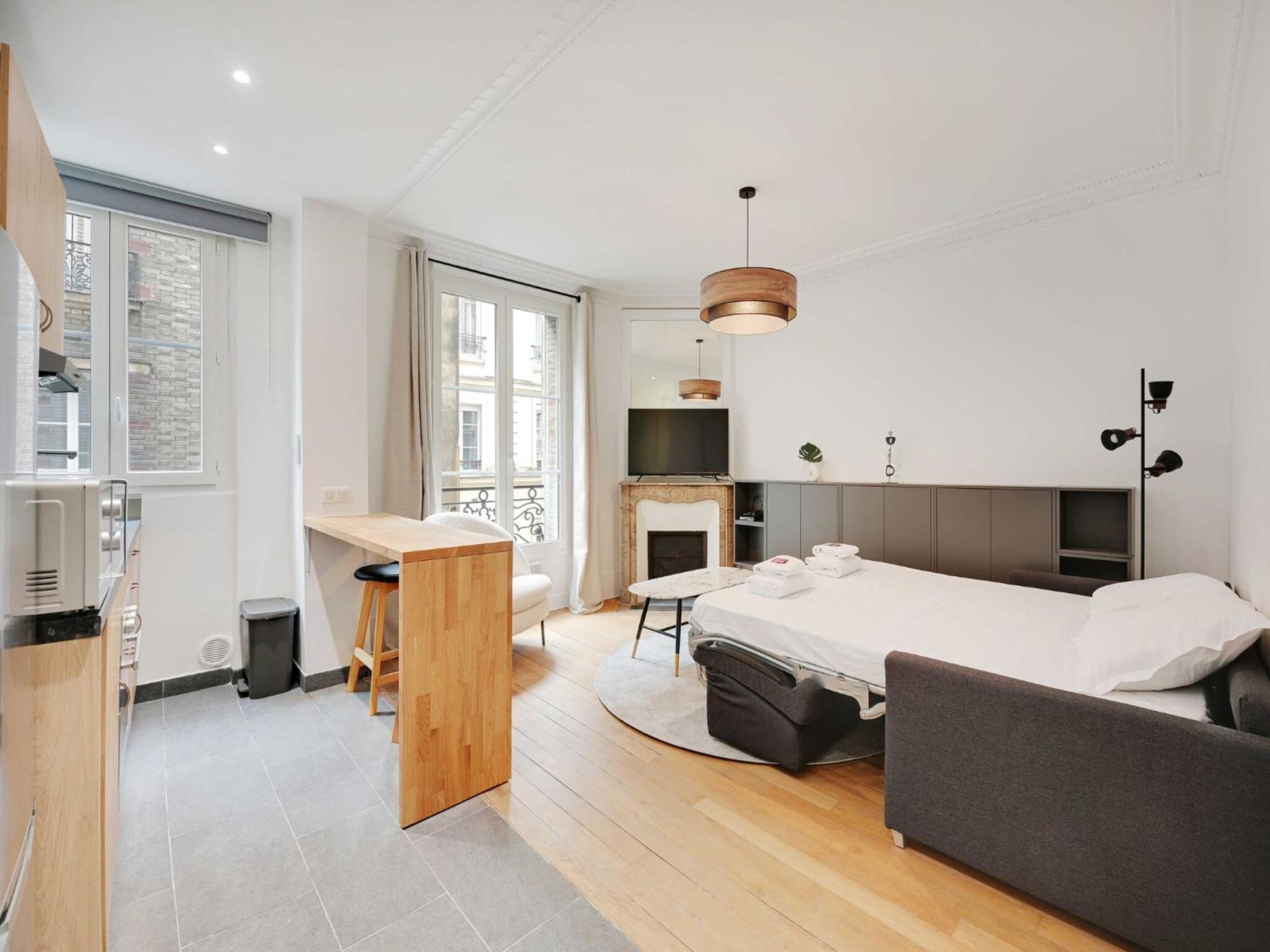 Apartment Very For 2 People Batignolles - Nollet Mobility Lease *
