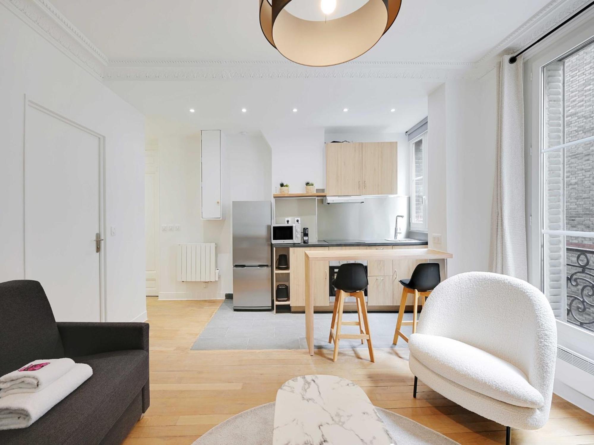 Apartment Very For 2 People Batignolles - Nollet Mobility Lease *