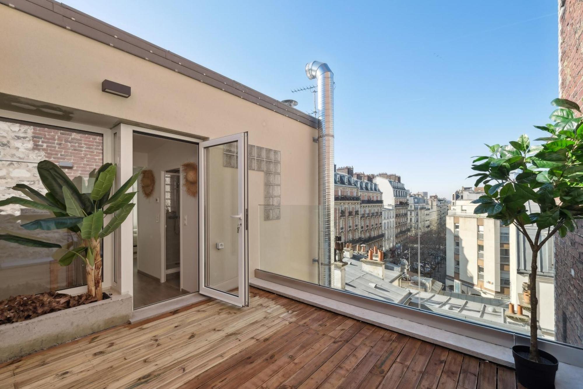A Rooftop In Apartment