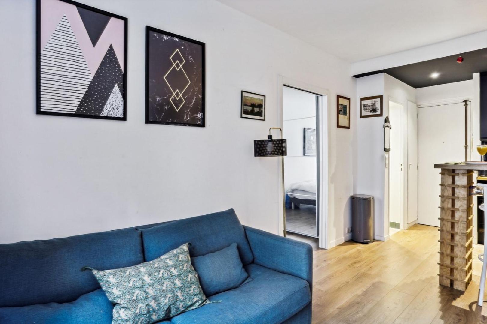 Apartment Bnbnook - Elegant 1br By Eiffel Tower & Landmarks Paris