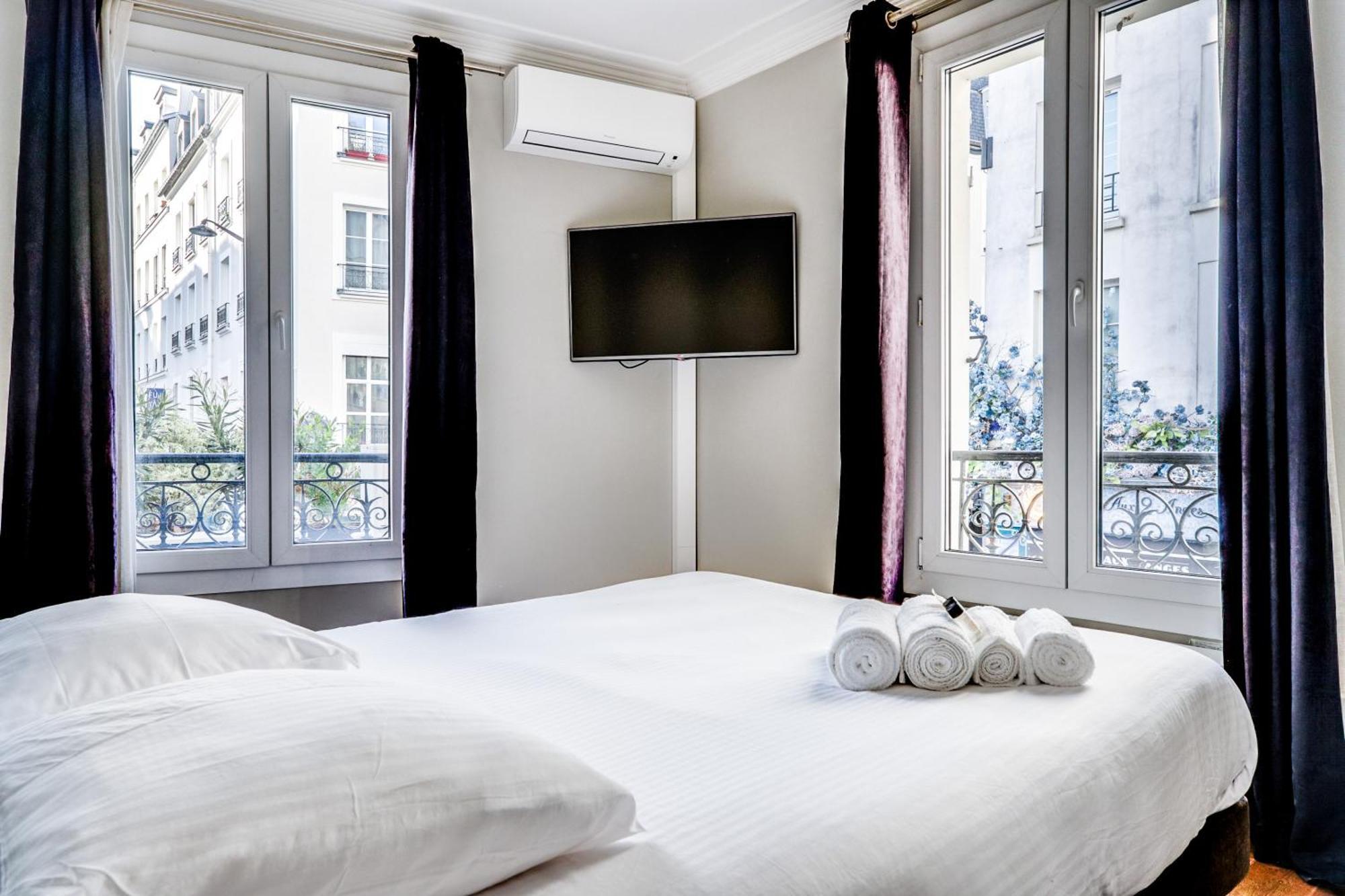Ac & 10min From Marais L Center Of Apartment *