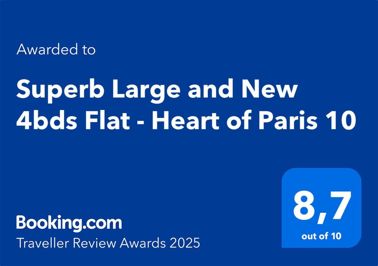 Apartment Superb Large And New 4bds Flat - Heart Of 10 *