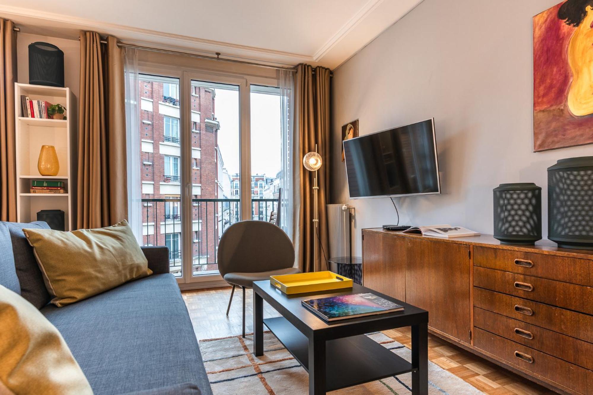 Luxury Flat For 6 People With Balcony - Near Metro * Paris