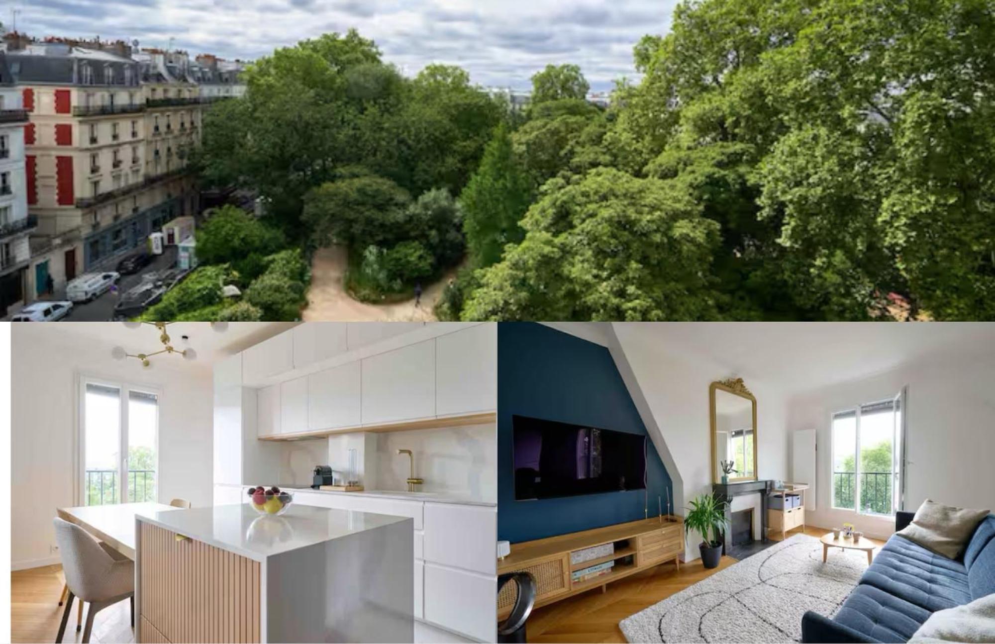 Apartment Marais - Parents Suite & Kids Room With Park View